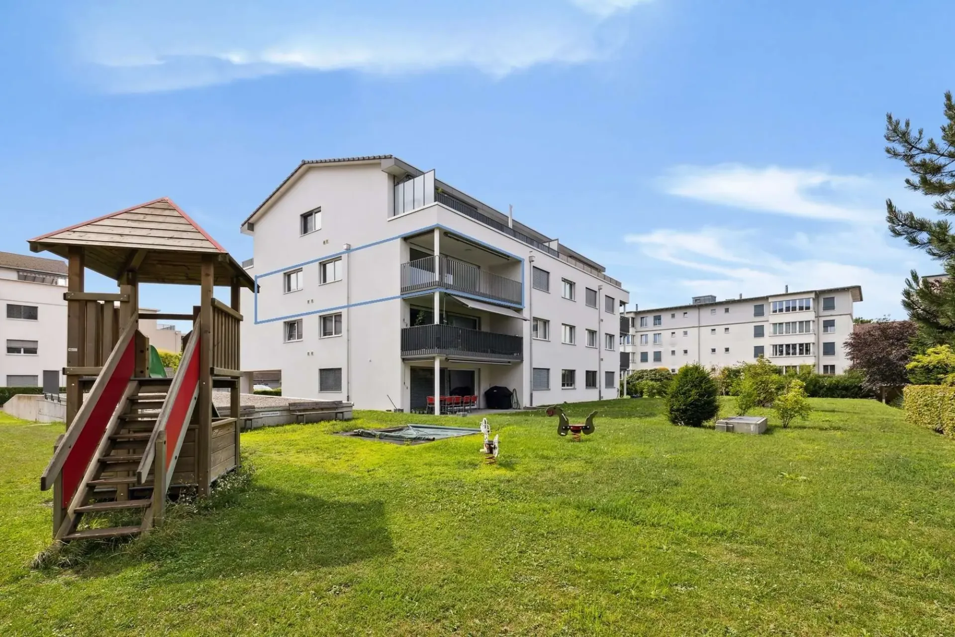 3.5-Zimmer-Wohnung in ruhiger und familienfreundlicher Umgebung