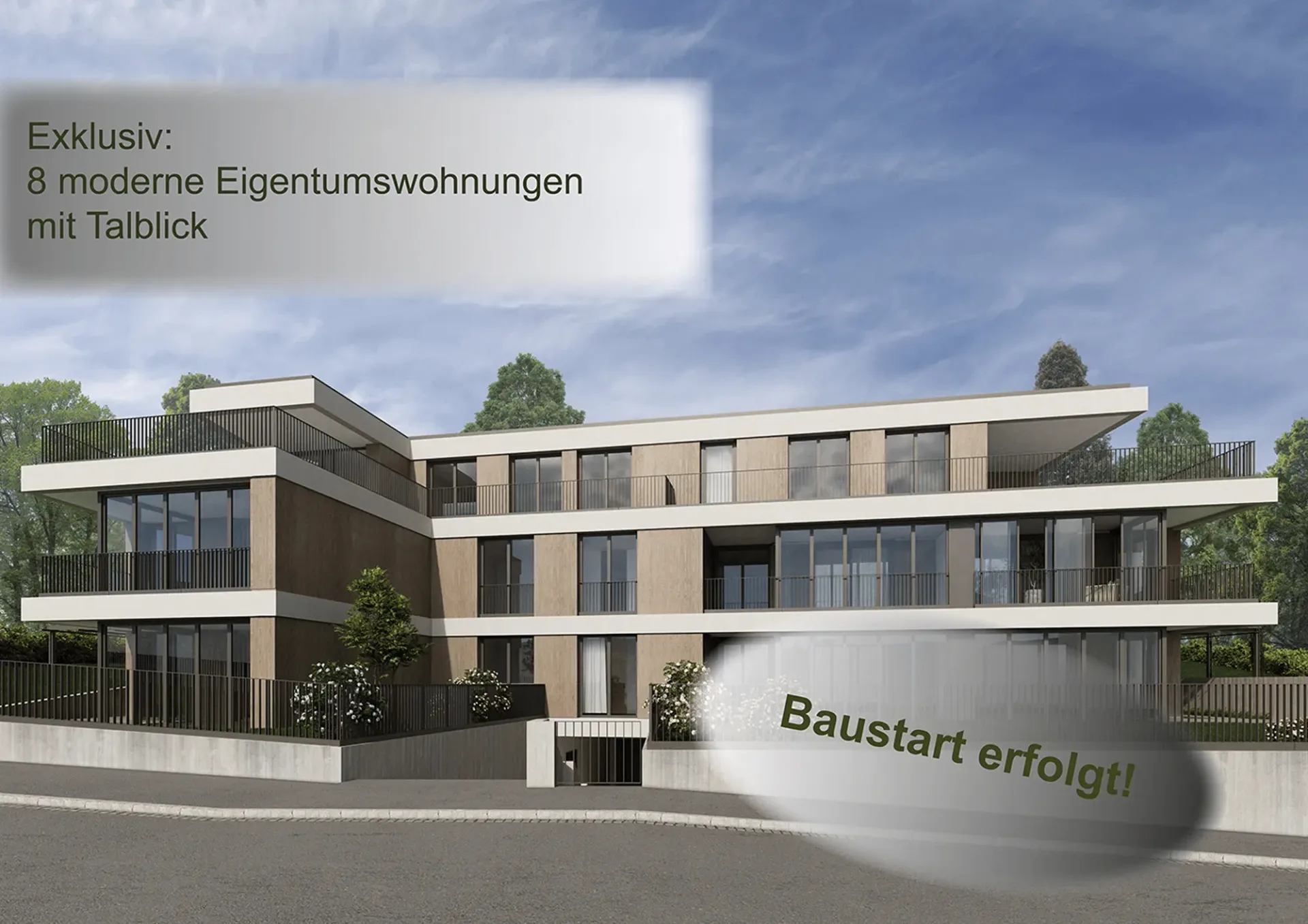 Exklusive Wohnung mit hoher Energieeffizienz und unverbaubarer Aussicht.Neue Preise! - W2