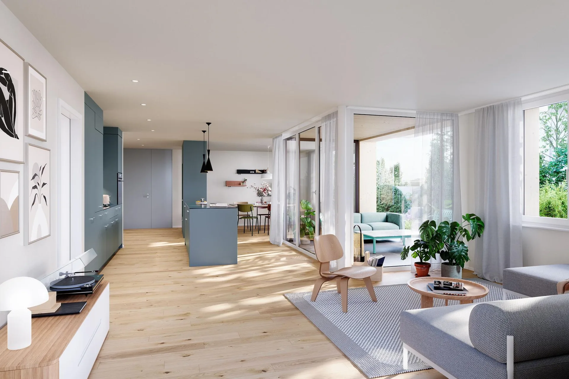 B1 | NEUBAU 3.5-Zimmer-Wohnung, Erdgeschoss