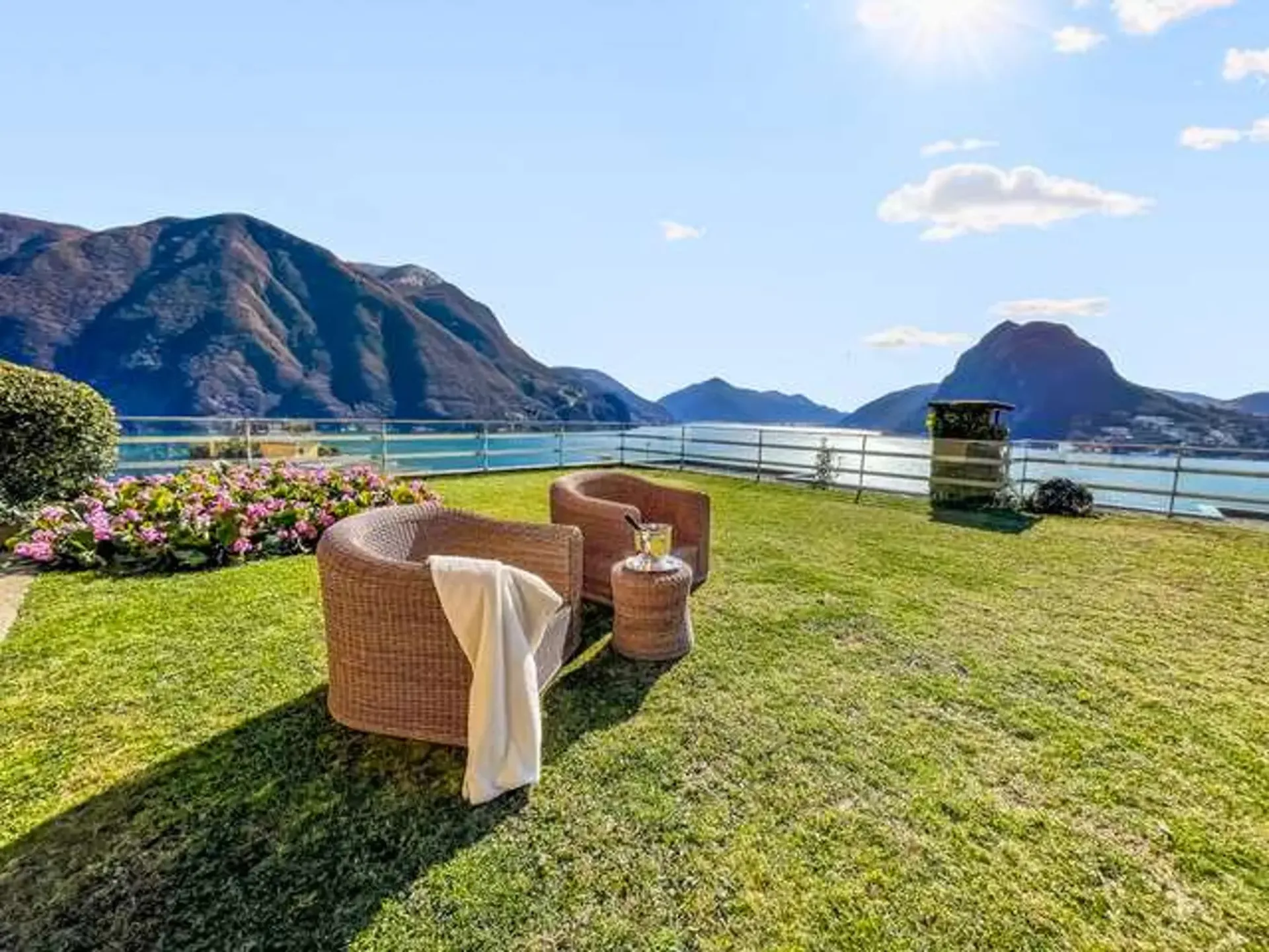 Appartamento 5.5 a Castagnola Vista Lago e Giardino