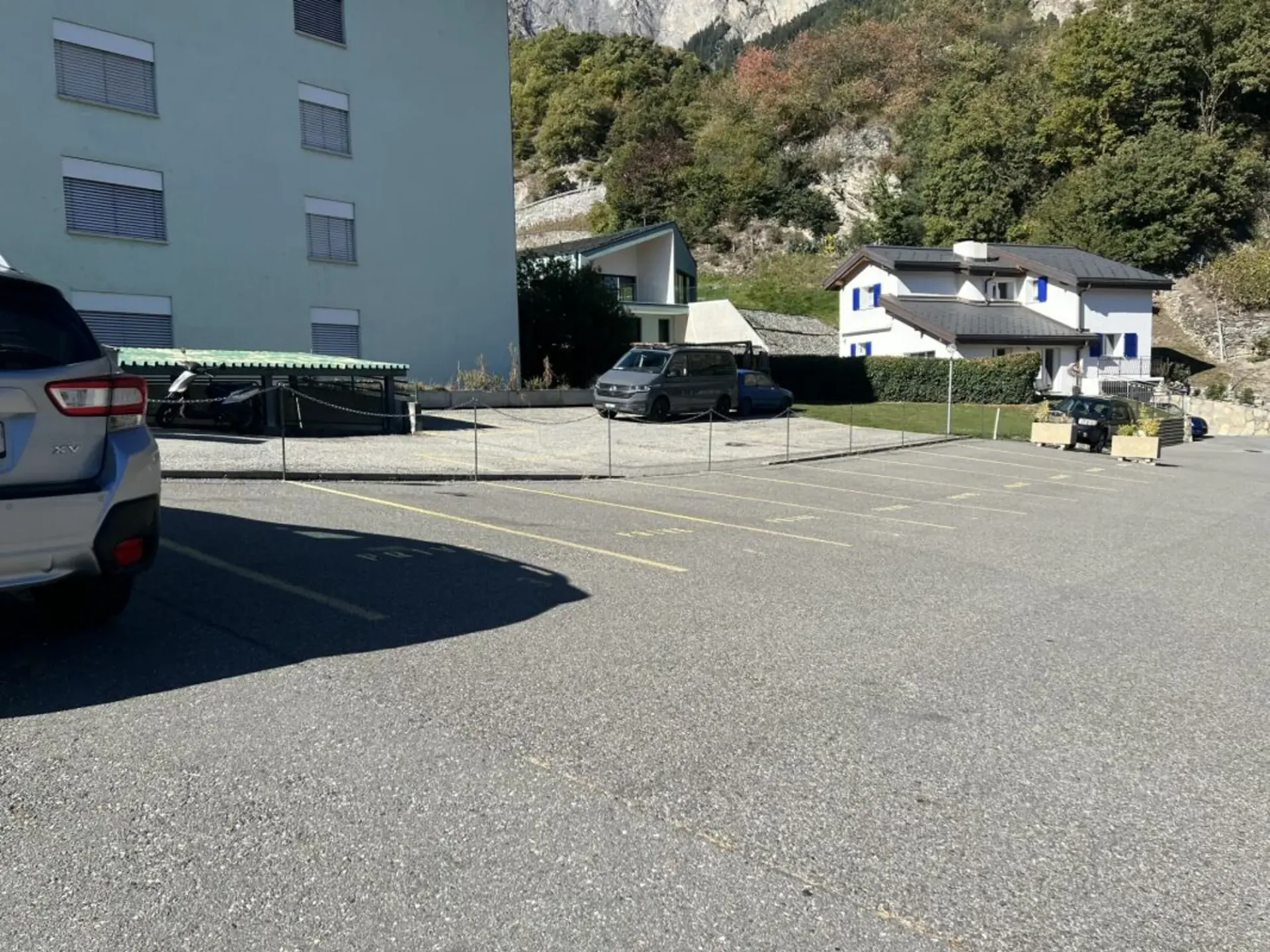 Außenparkplatz