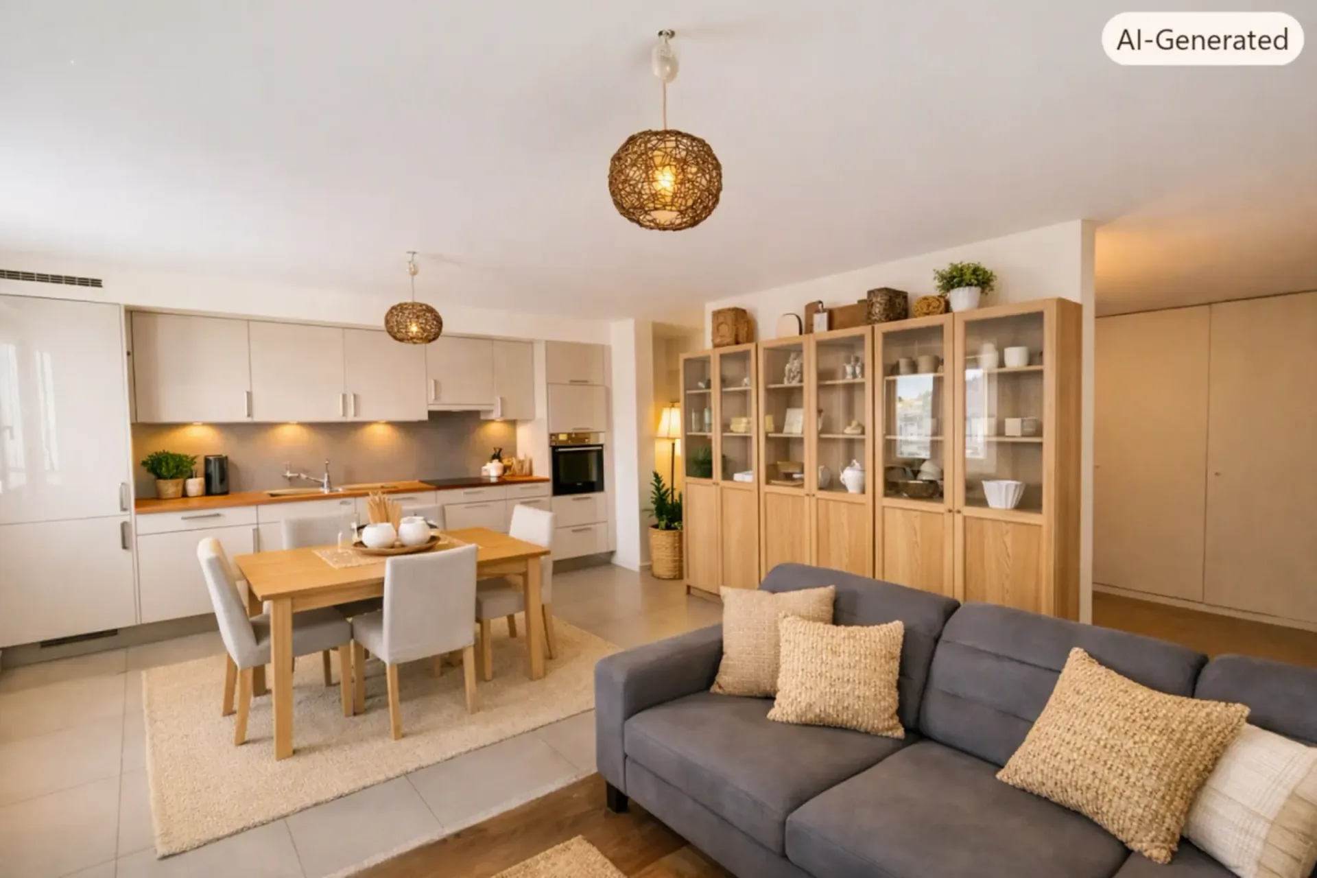 Blick auf die Stadt! 3.5-Zimmer-Wohnung