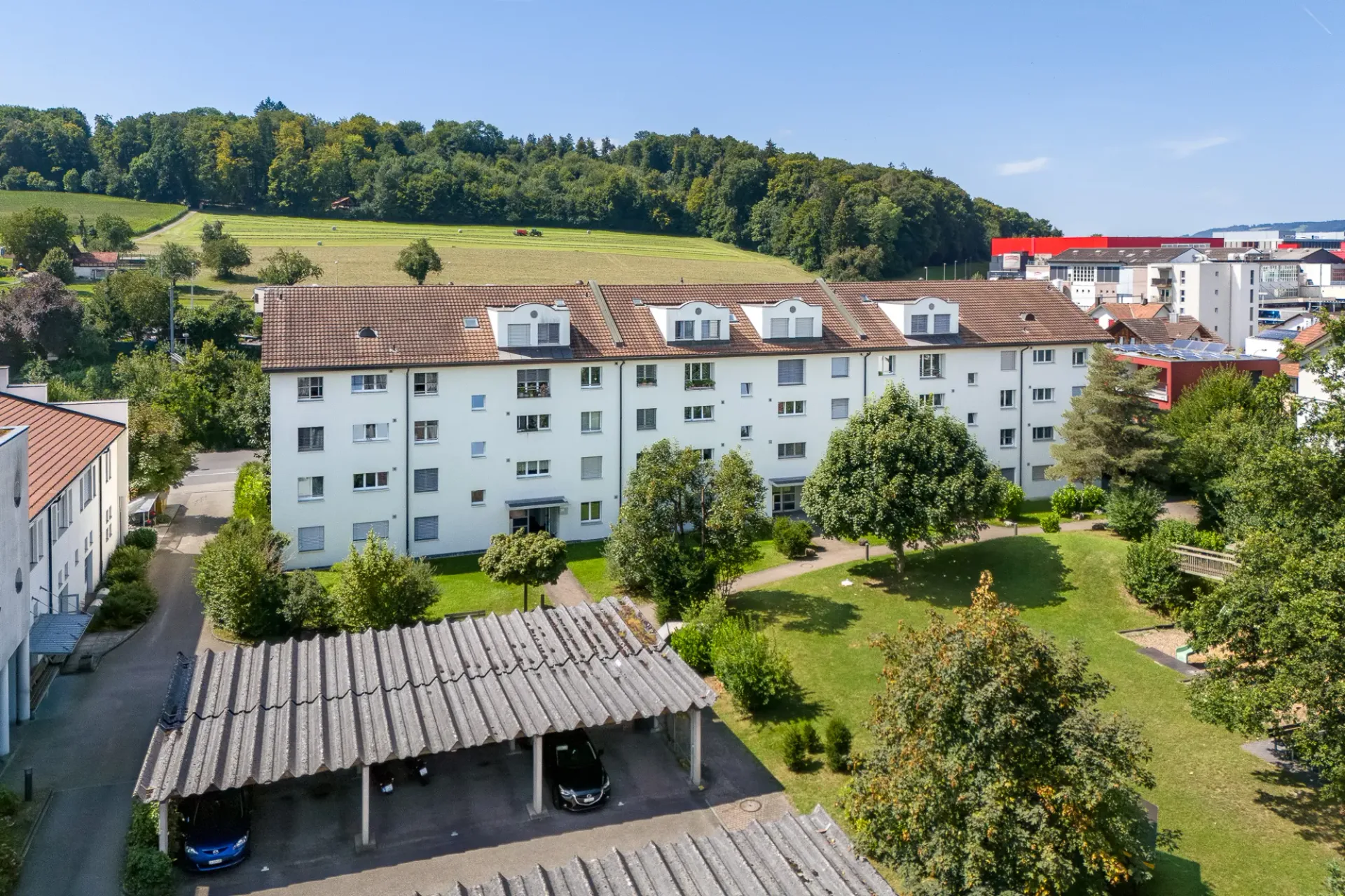 Schöne Wohnlage mit Blick ins Grüne
