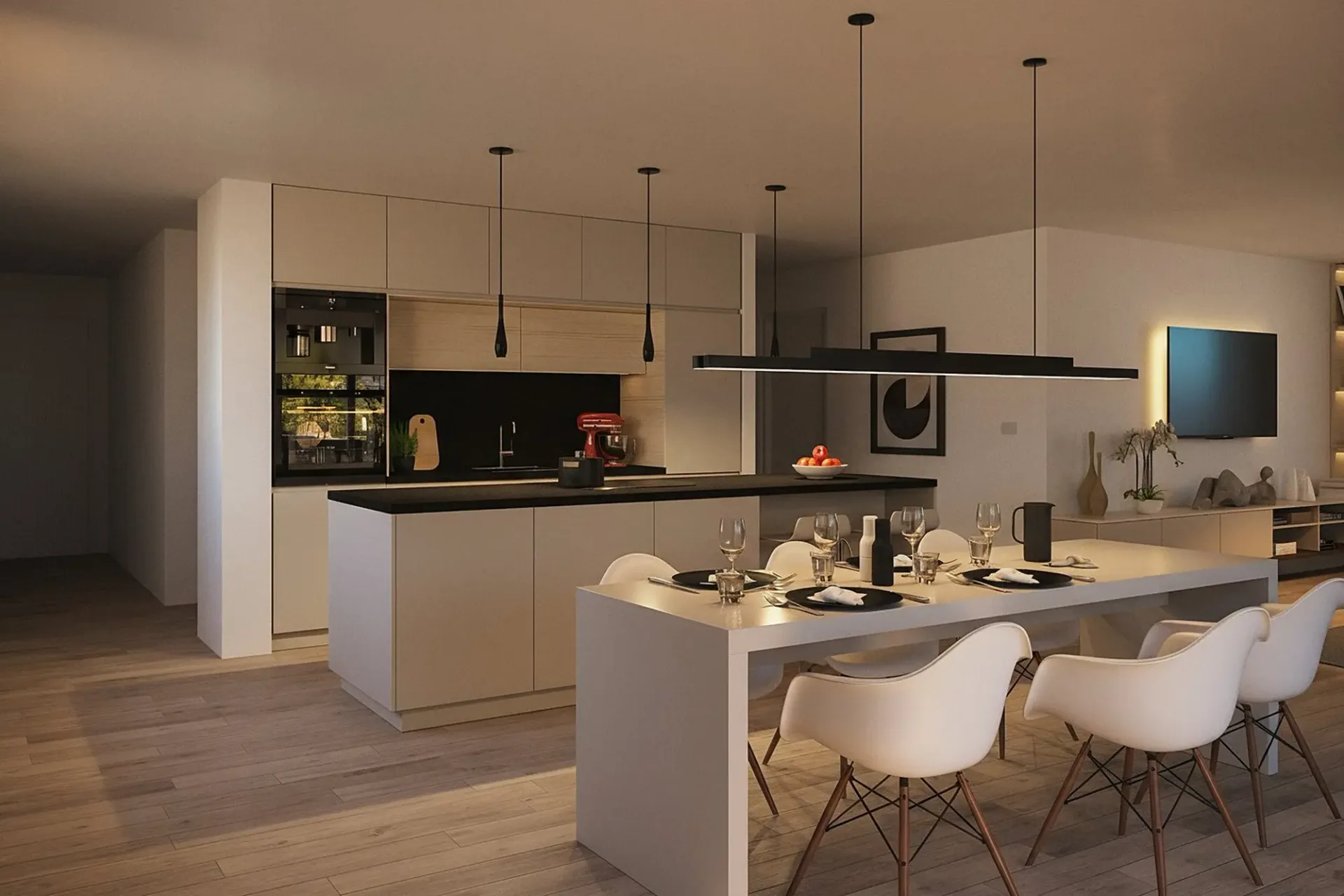 Dachgeschoss mit 3,5 Zimmern in Chalais - über 100m2!