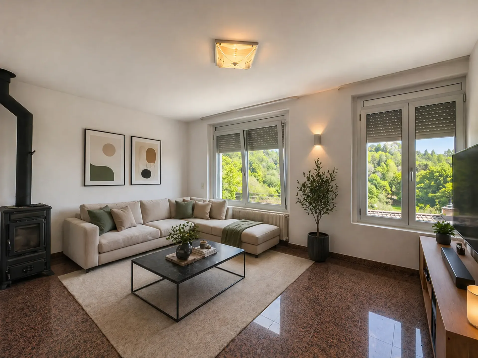 Haus mit großem Garten in Sagno