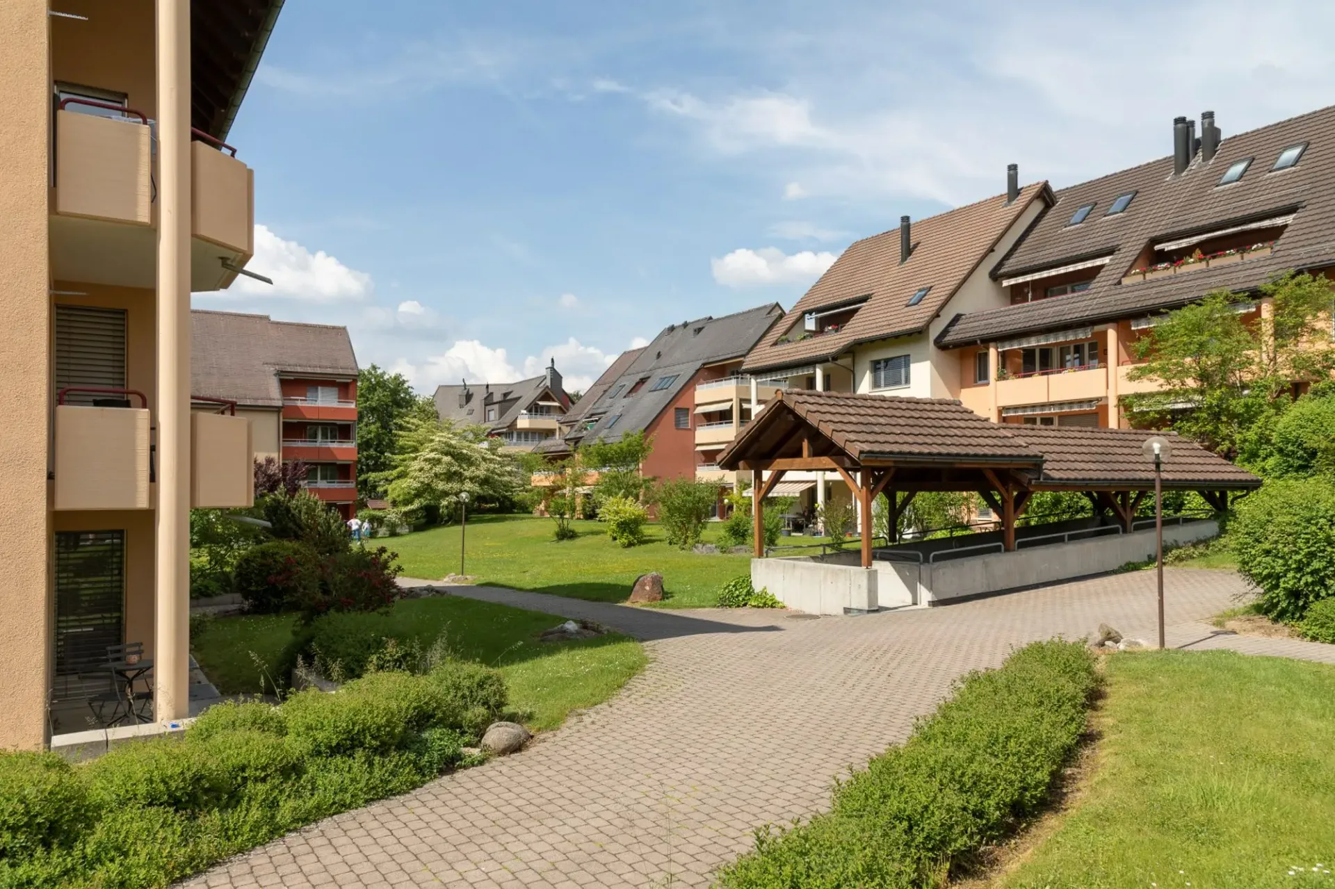 Schöne Wohnung im Grünen