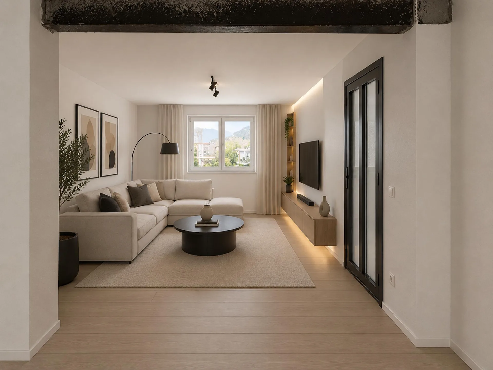 NUOVO APPARTAMENTO 3.5 LOCALI IN VILLA BIFAMILIARE A CRESCIANO – PIANO TERRA