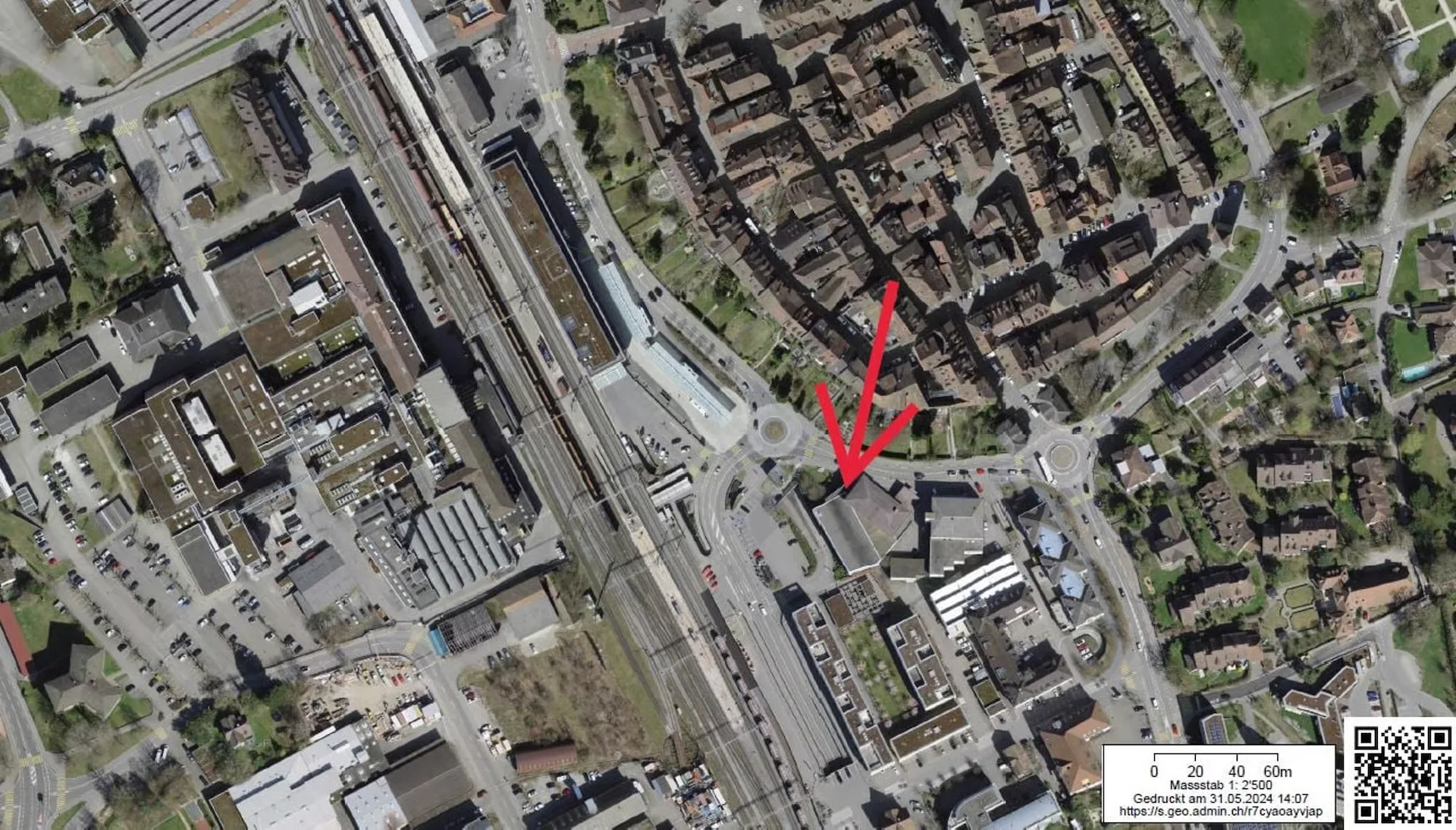 Tiefgaragenplatz beim Bahnhof und Altstadt an verkehrsgünstiger Lage