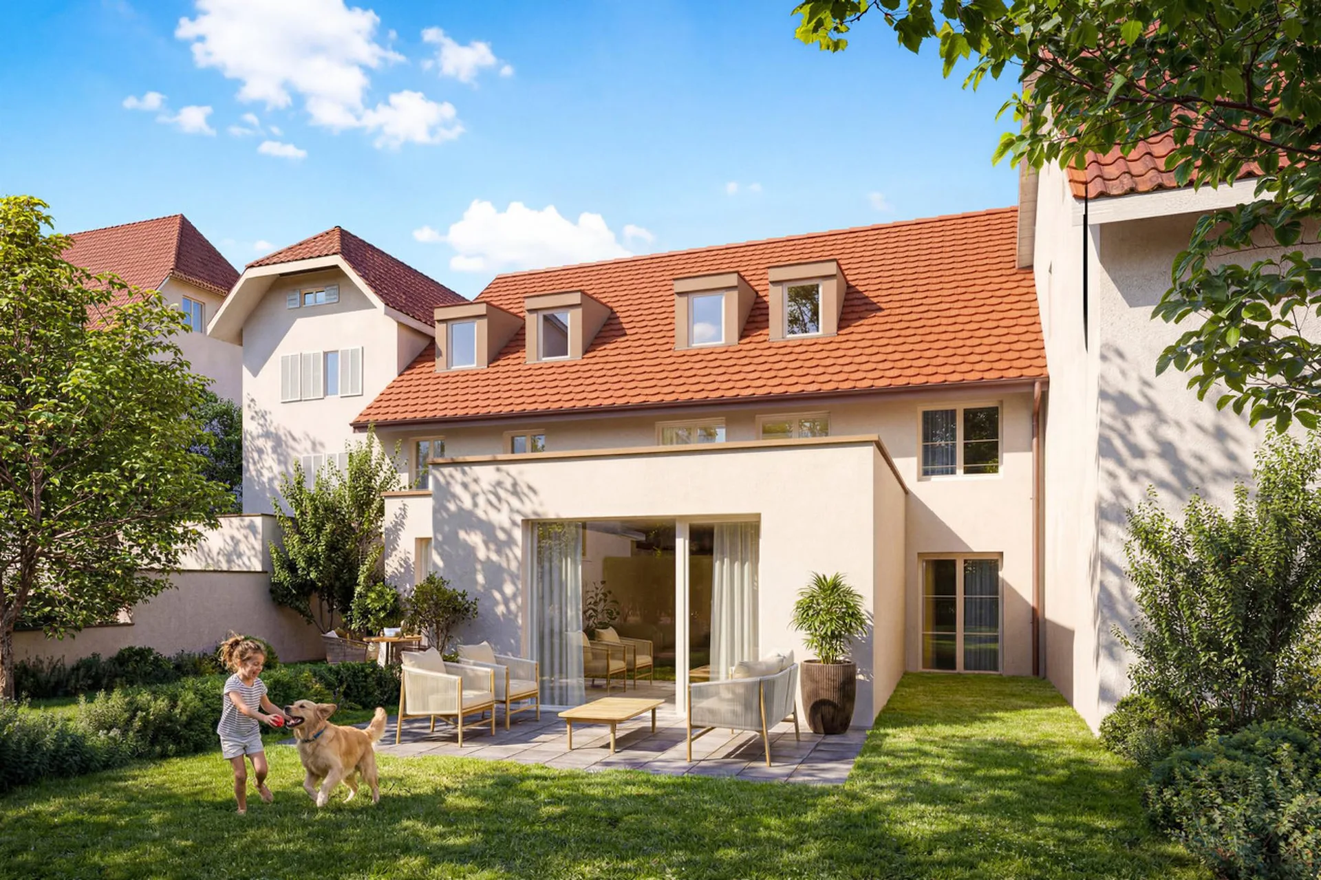 Neu- bzw. Umbau Doppeleinfamilienhaus in Zwingen