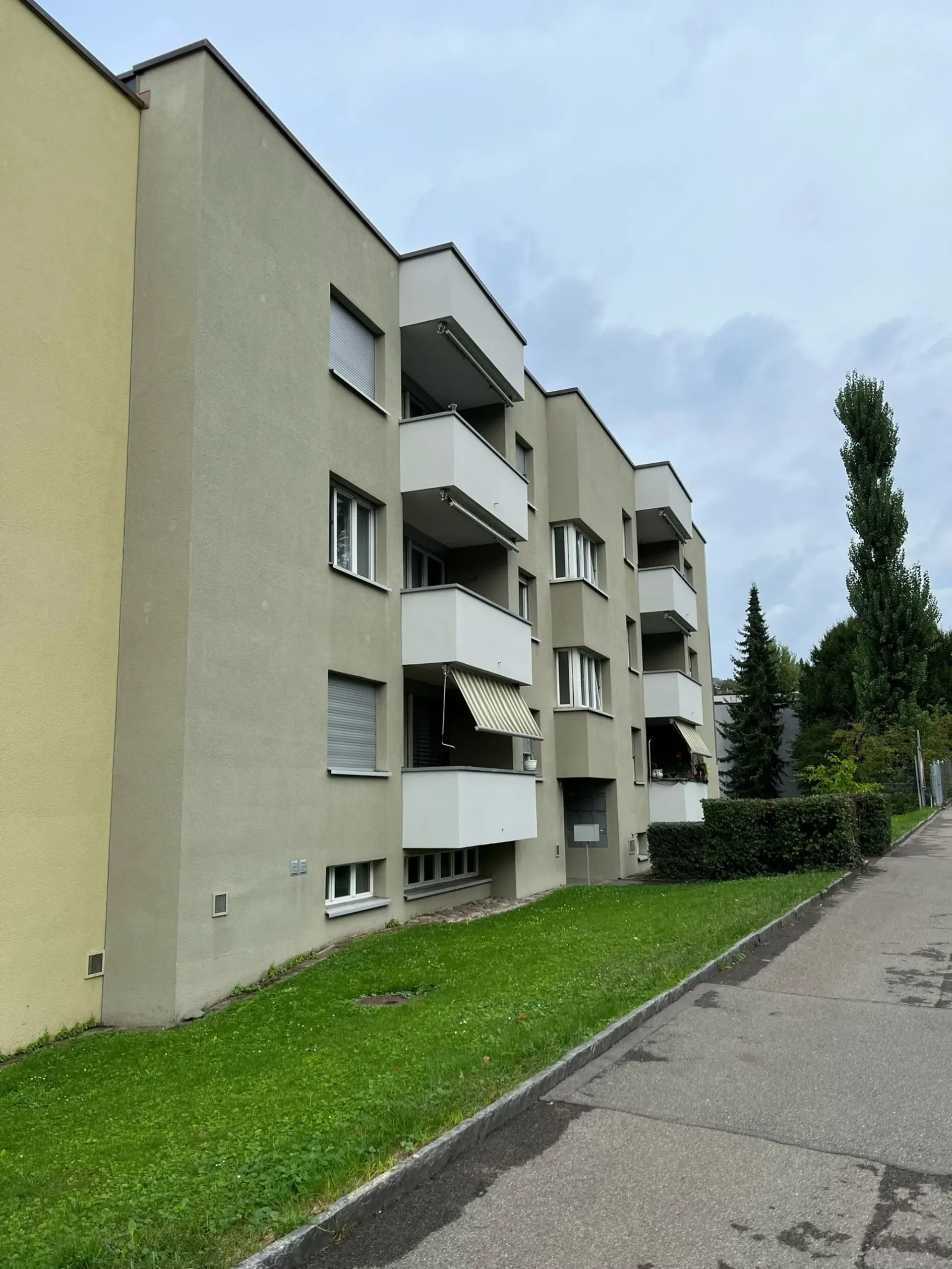 Parkplatz in Zürich Altstetten