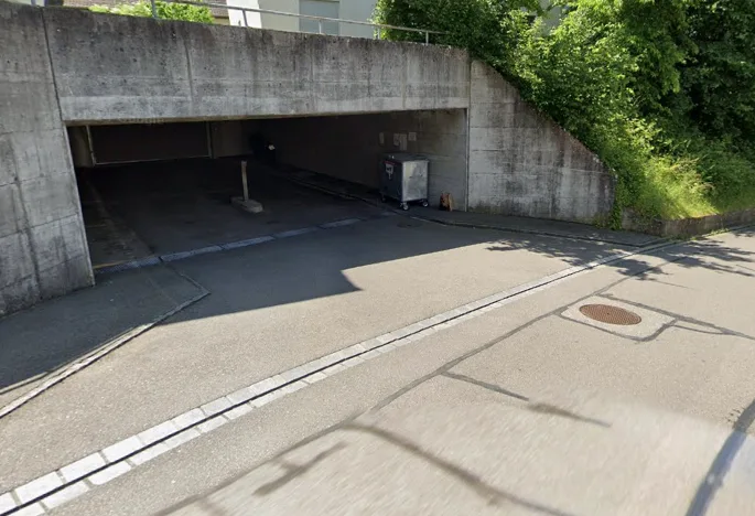 Parking space for rent in underground garage