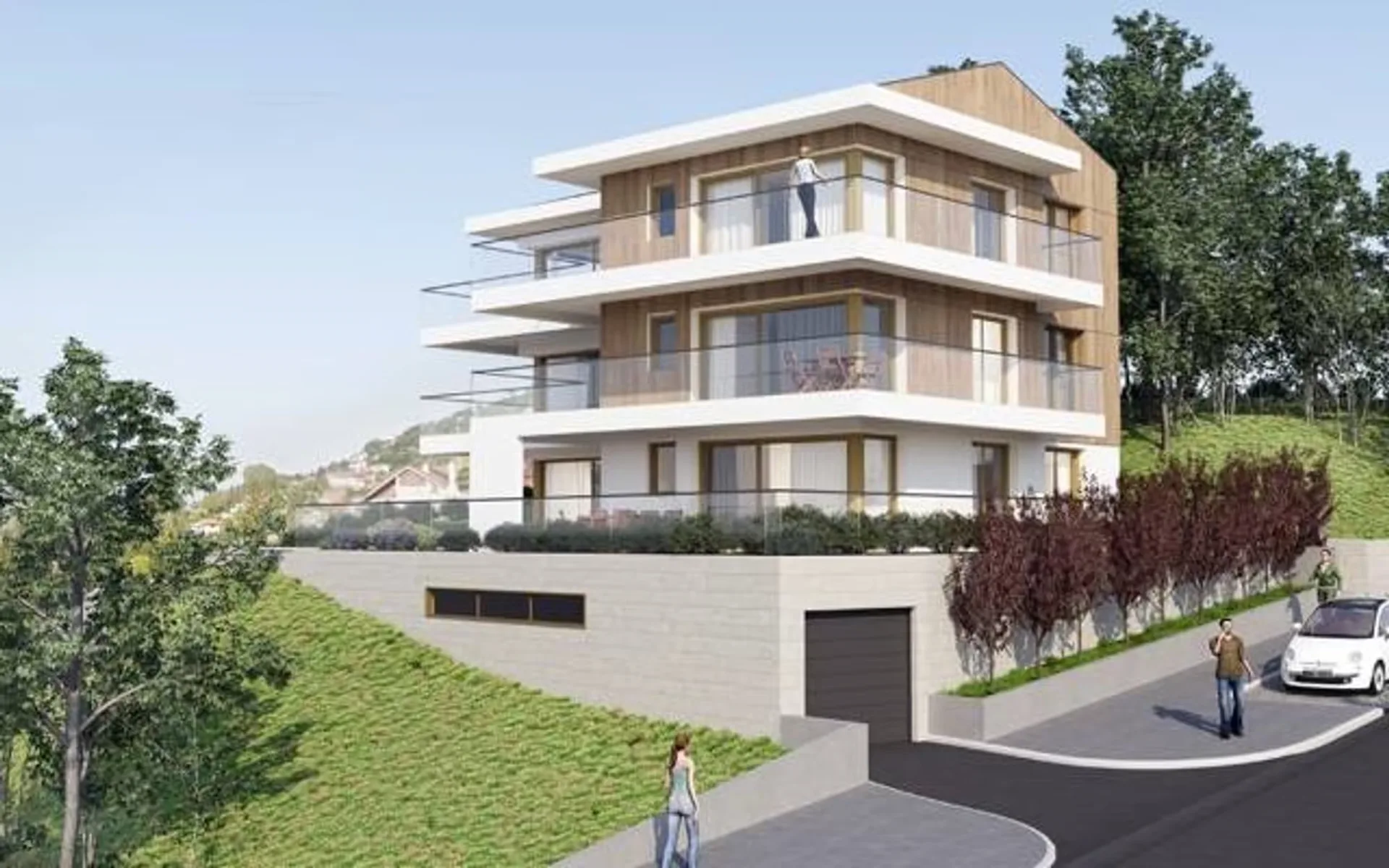 Magnifique appartement neuf de 4.5 pièces en rez-de-jardin