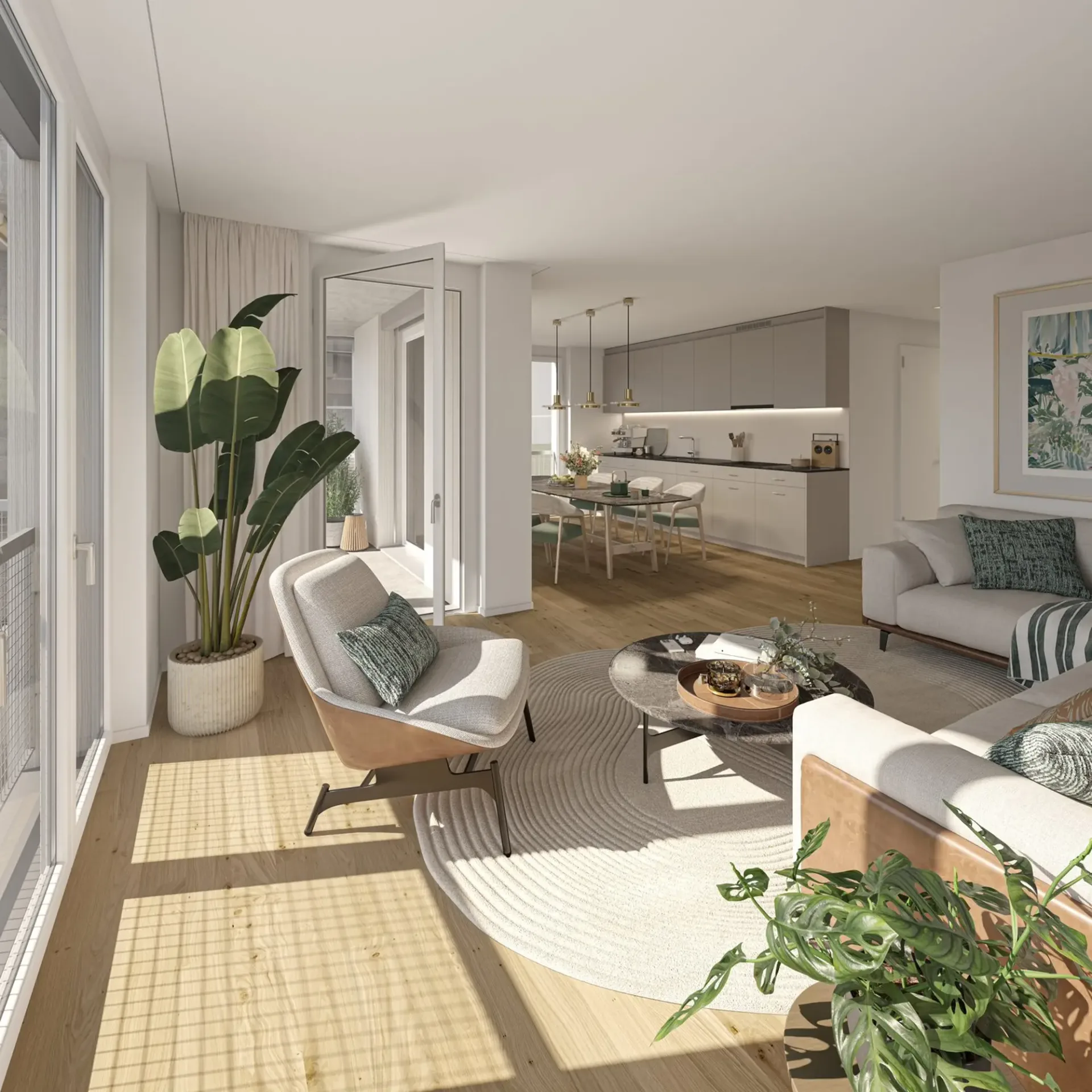 Grosszügige 4.5 Zimmer-Wohnungen im neuen Flawa-Areal