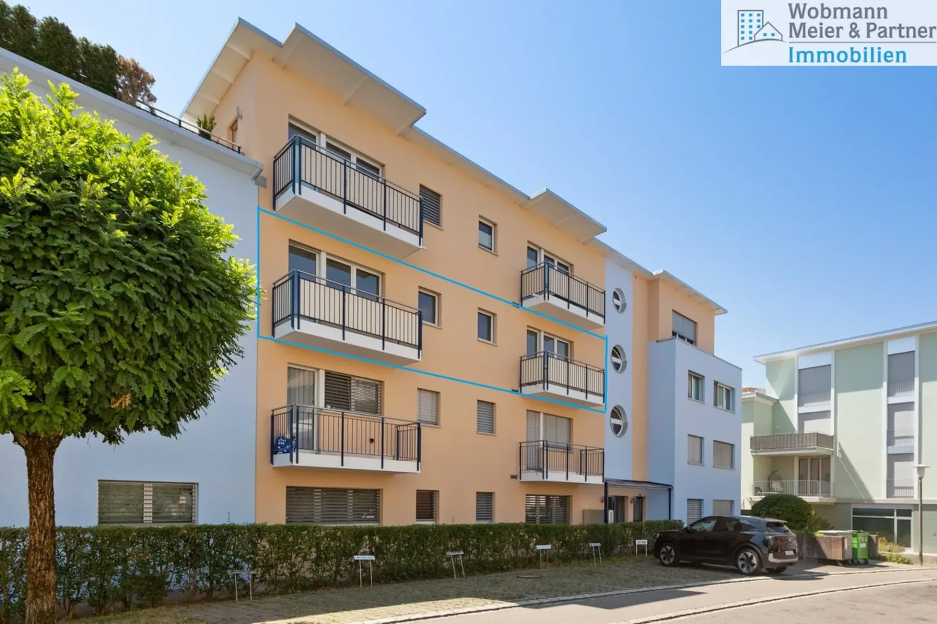 Centrally located home with 3 balconies