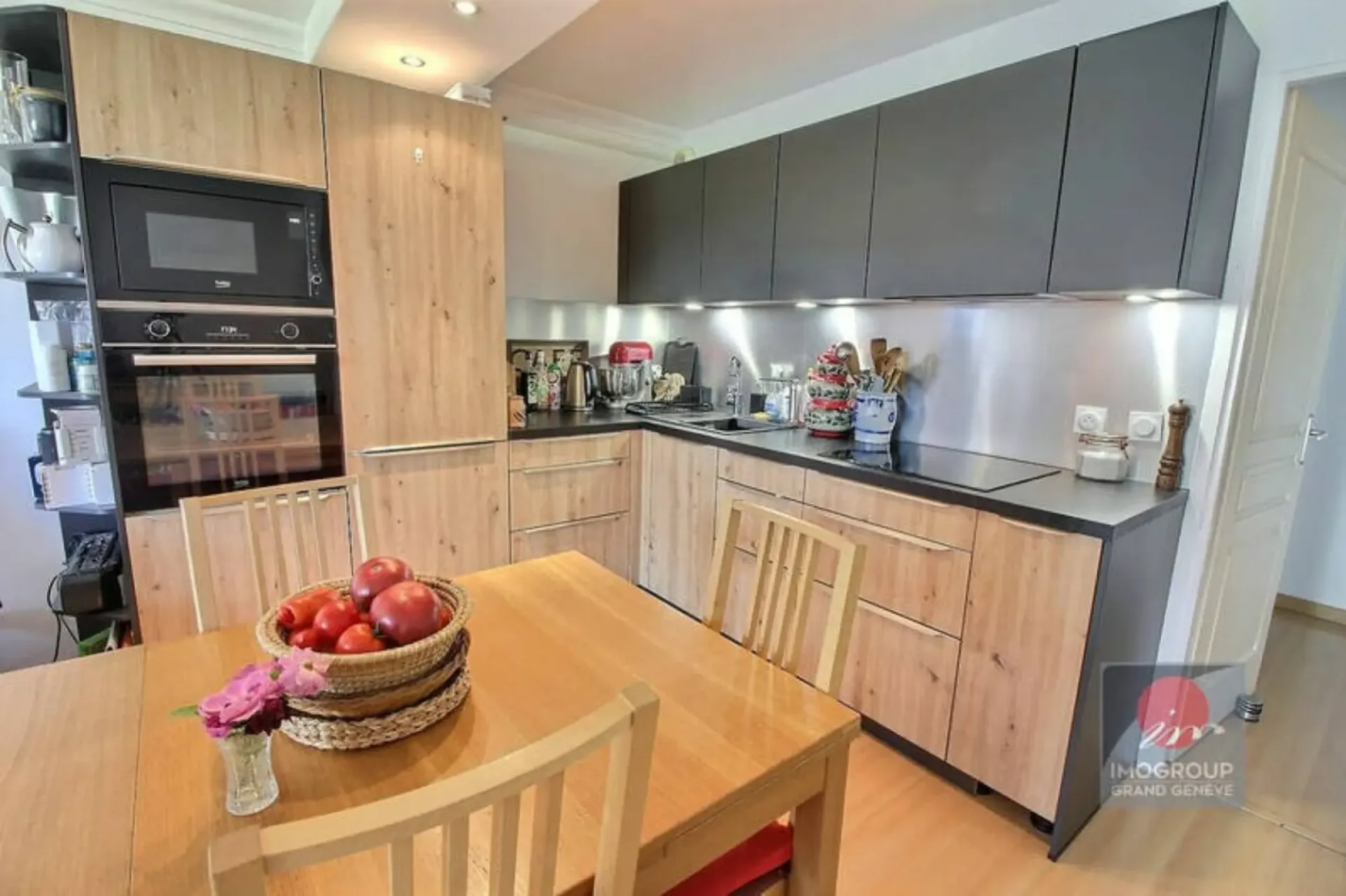 Helles 3-Zimmer-Wohnung mit Südbalkon in Veigy-Foncenex