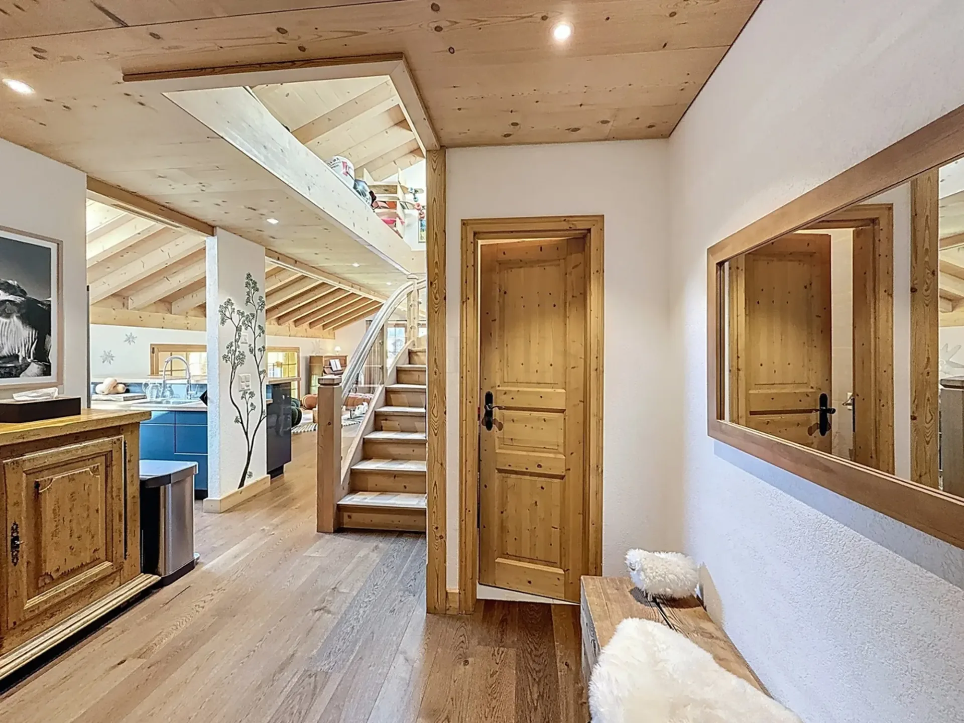 Aux portes de Gstaad - Appartement d'exception dans un chalet moderne