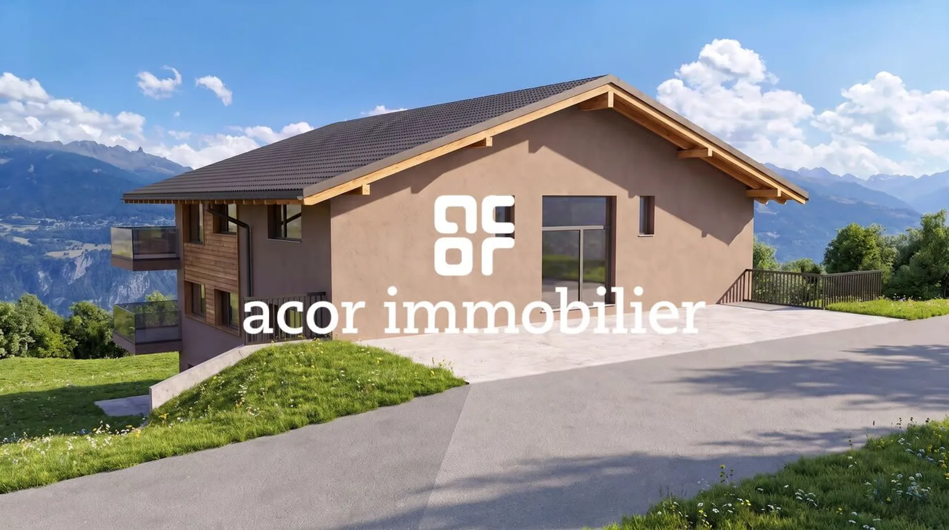 Promotion Panorama - Ihre 3½-Zimmer-Neubauwohnung in Arbaz