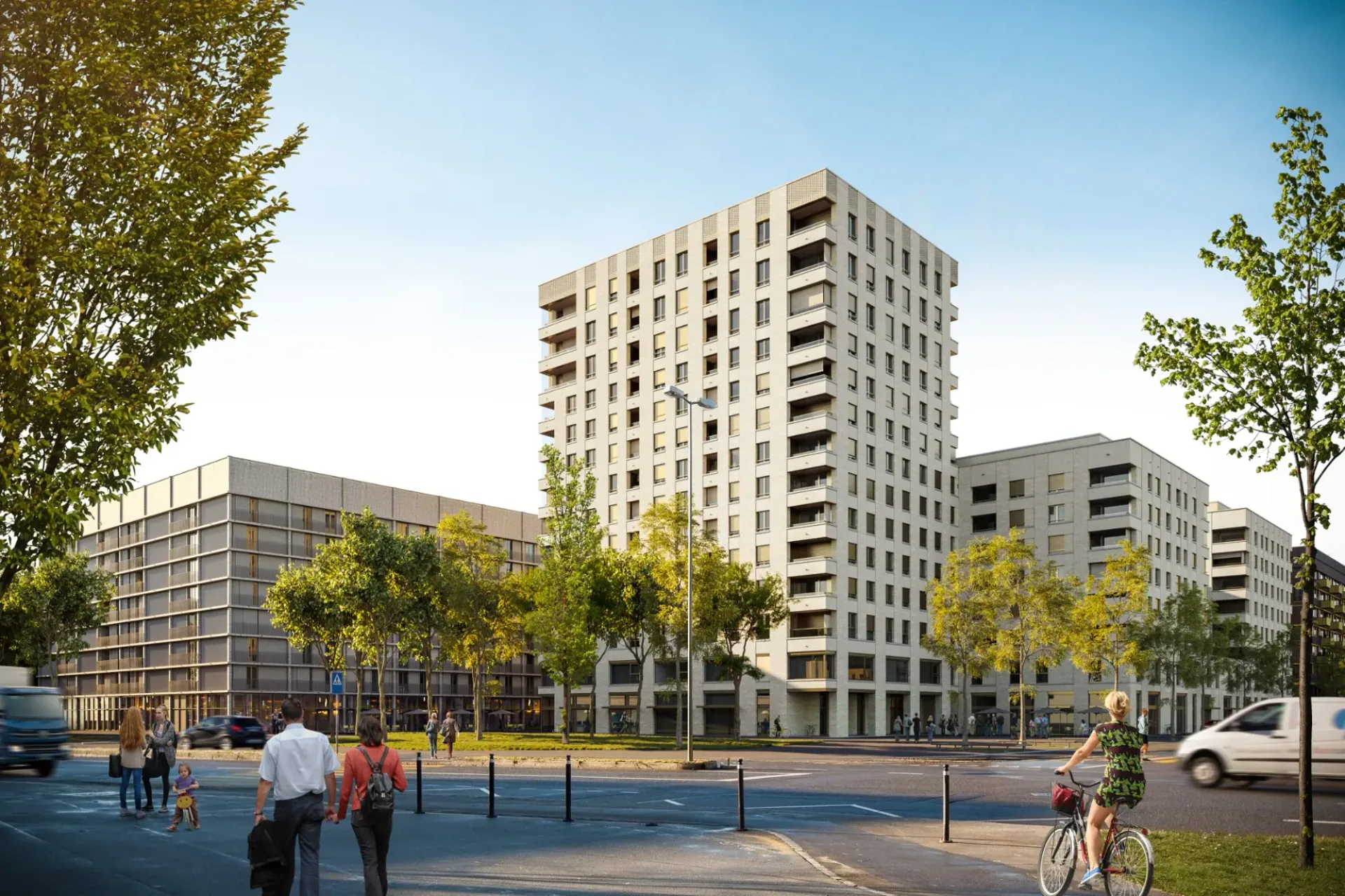 2.5-Zimmerwohnung im 8. Stockwerk mit Weitblick