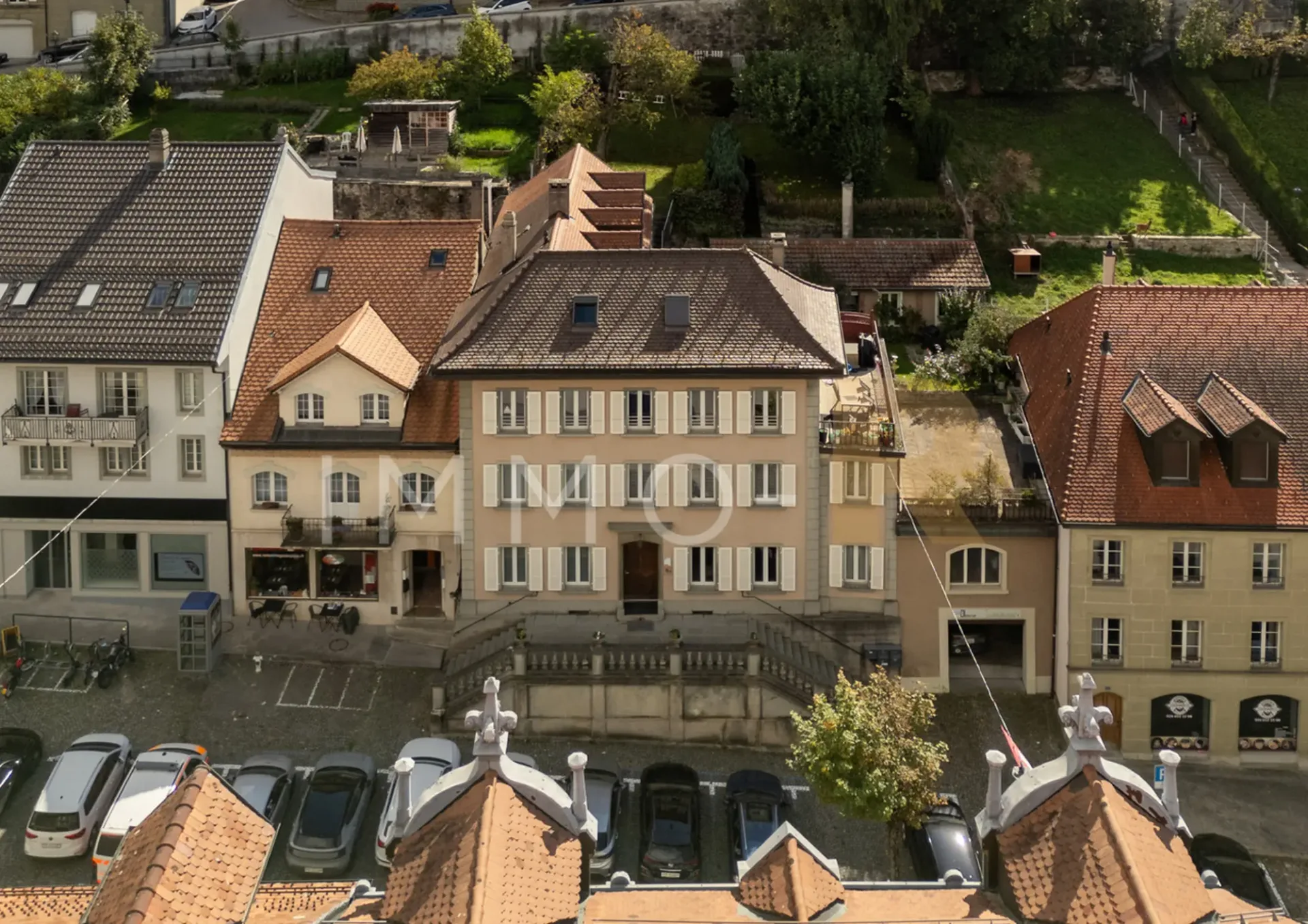 Unique opportunity in the heart of Romont, mixed-use building for sale