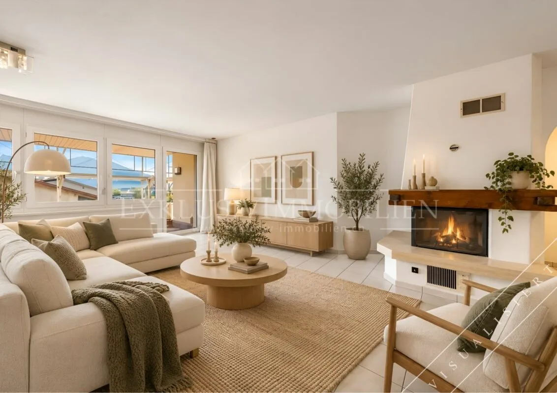 Votre nouvelle maison avec charme - emplacement idéal, cheminée et balcon