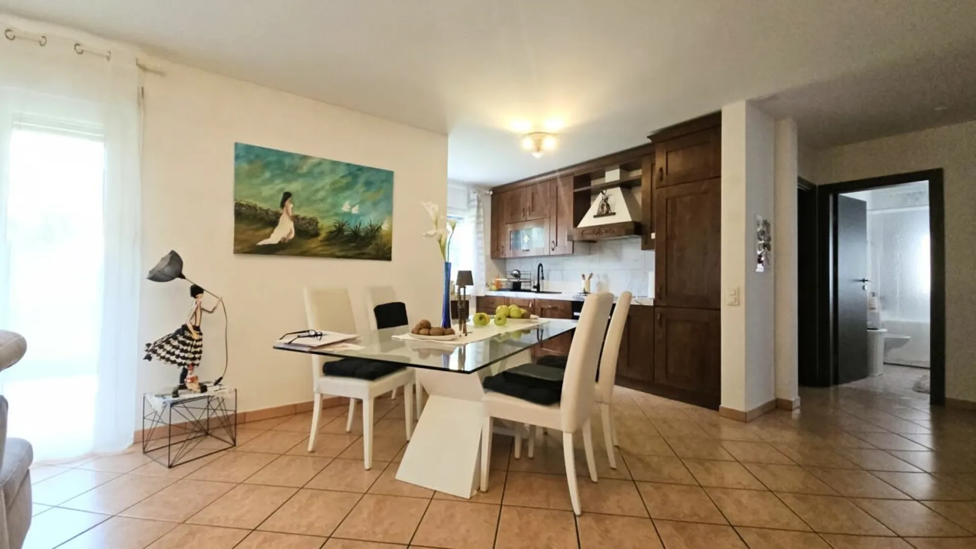 Wohnung im Erdgeschoss in Gnosca