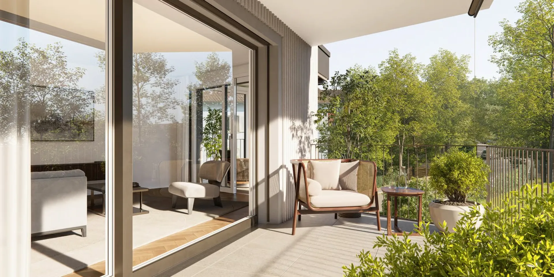 Familienwohnung mit Wintergarten und sonnigem Balkon in Zürich-Höngg