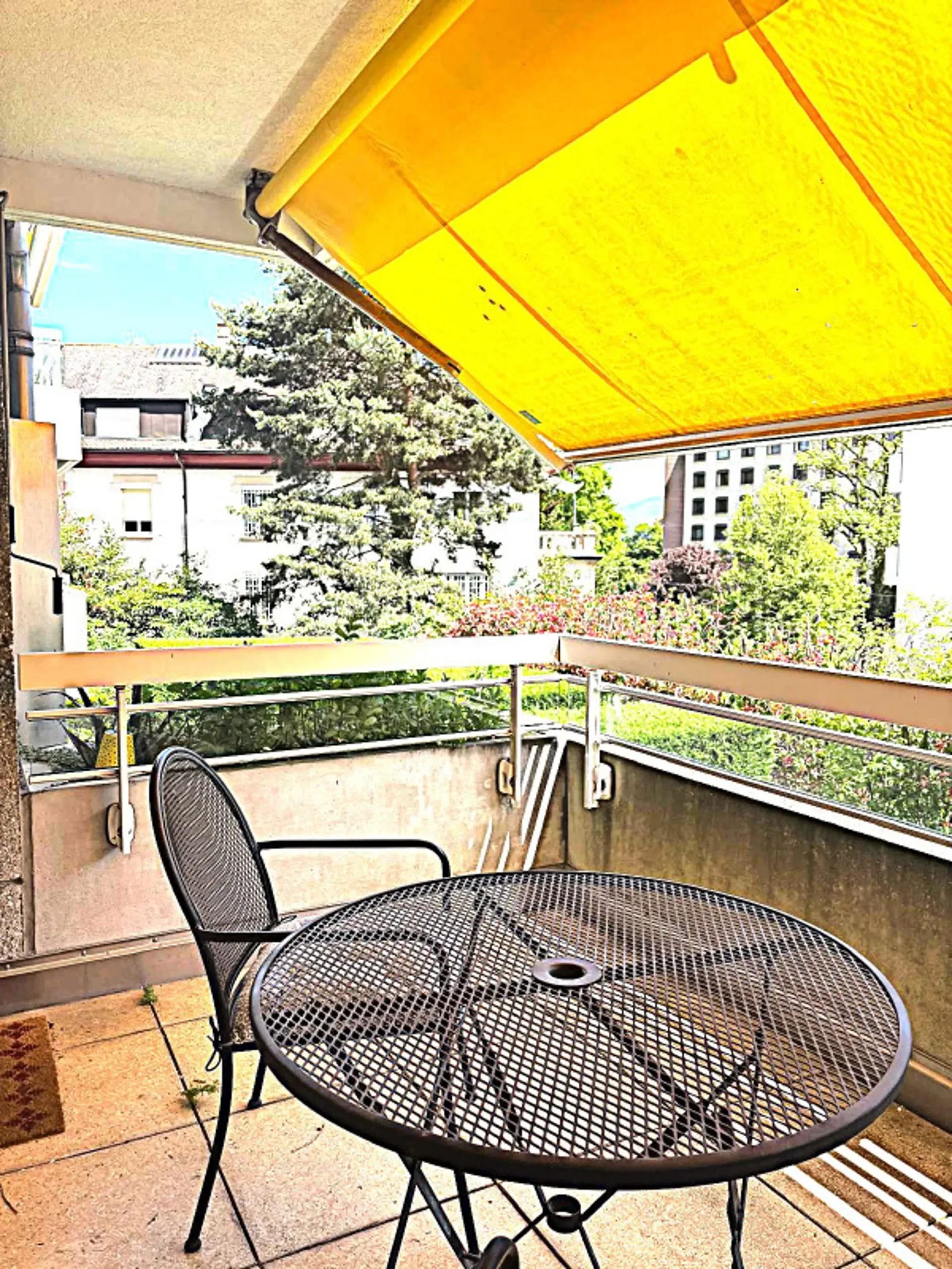 Très beau 5.5 pièces entièrement meublé avec balcon au Petit-Saconnex/Genève
