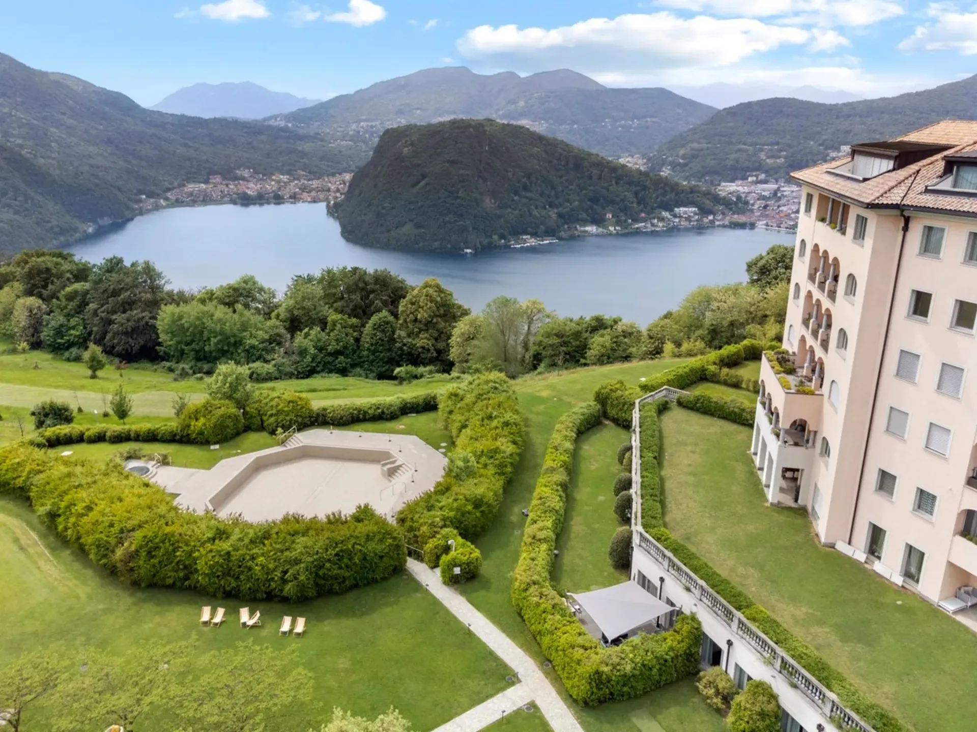 Montagnola Resort Collina d'Oro - Exklusives Appartement mit Garten