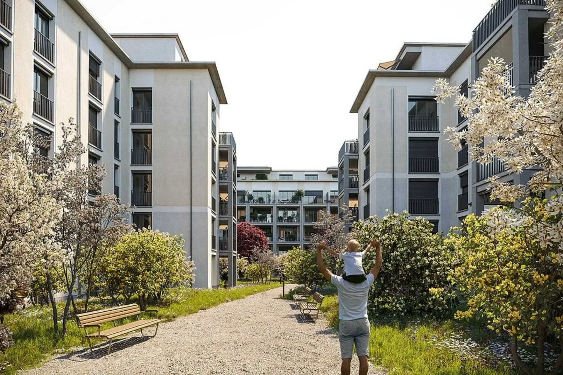 Moderner 4.5 Zi.Wohnung an zentraler Lage in Regensdorf
