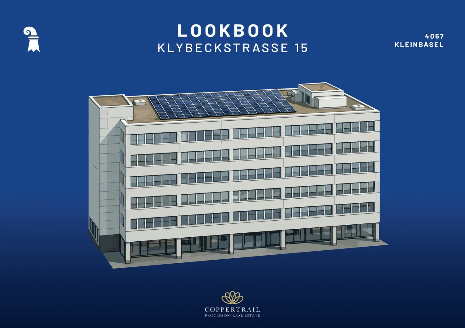 Votre nouvelle surface de pratique/bureau au centre de Kleinbasel, 5e étage