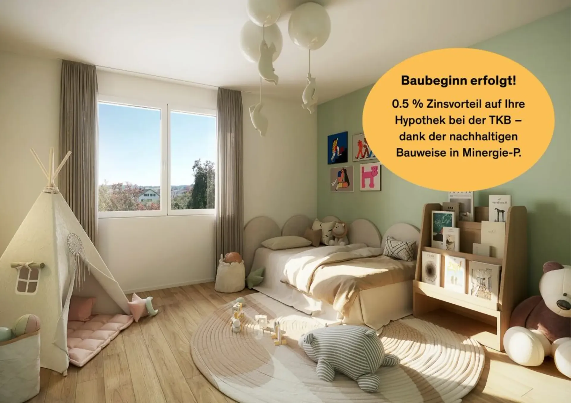 New construction project "Fliedergarten" - modern living with style and sustainability - high-quality attic maisonette