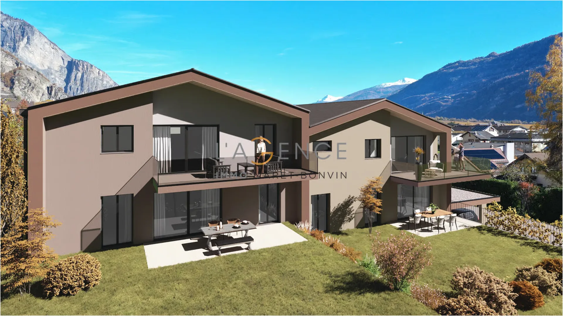 Wohnung mit 4,5 Zimmern NEUE PROMOTION - LE VIGNOBLE DE L'ARCHE