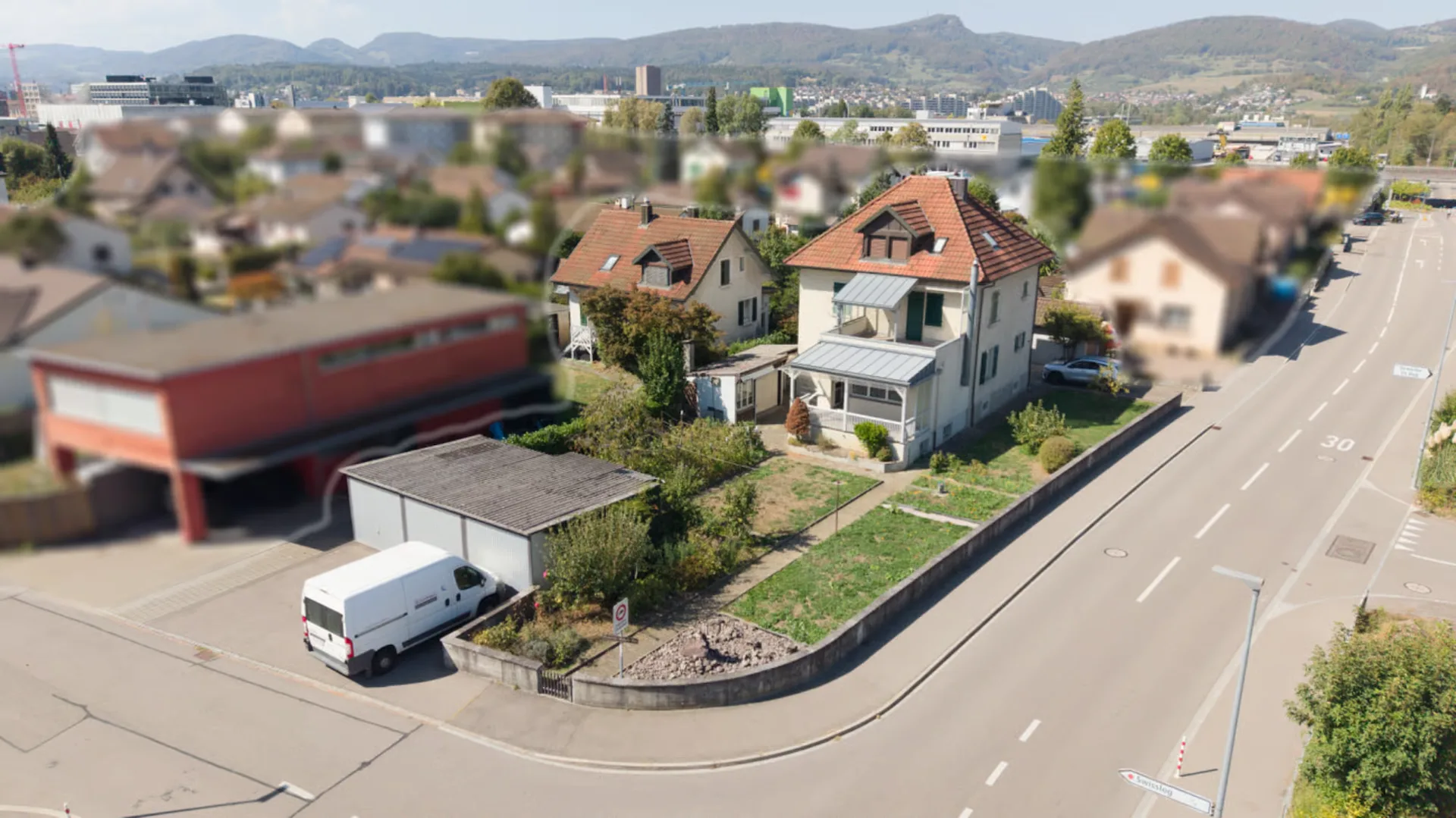 Two-family house with substance and development potential in Buchs