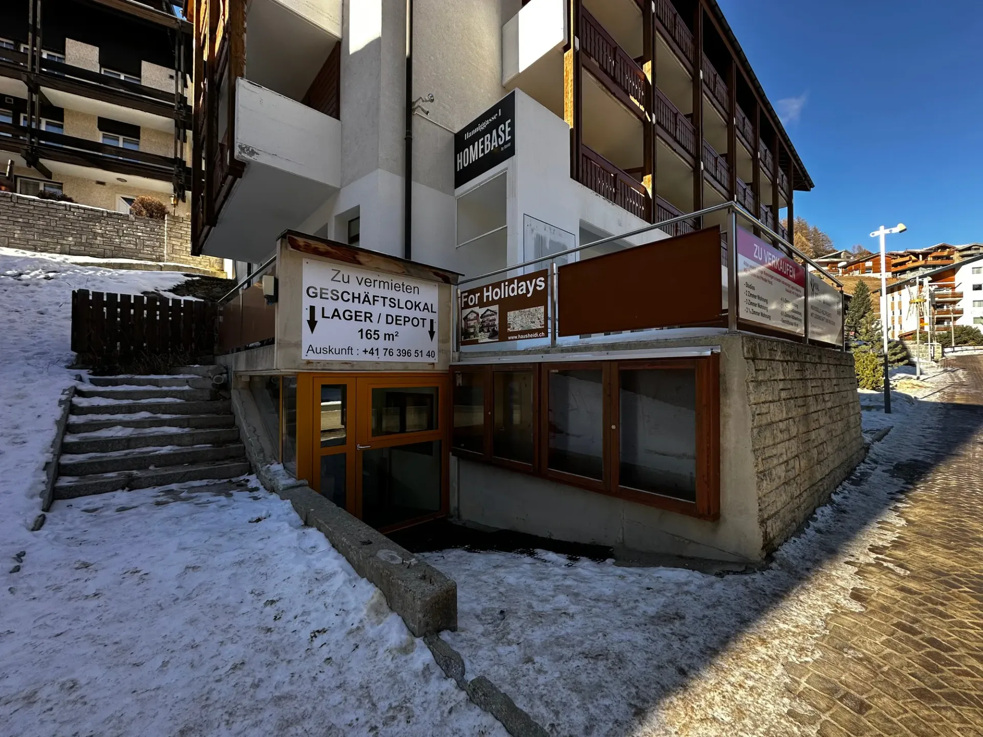 Top-Gelegenheit: Attraktives Mietobjekt an bester Lage in Saas-Fee