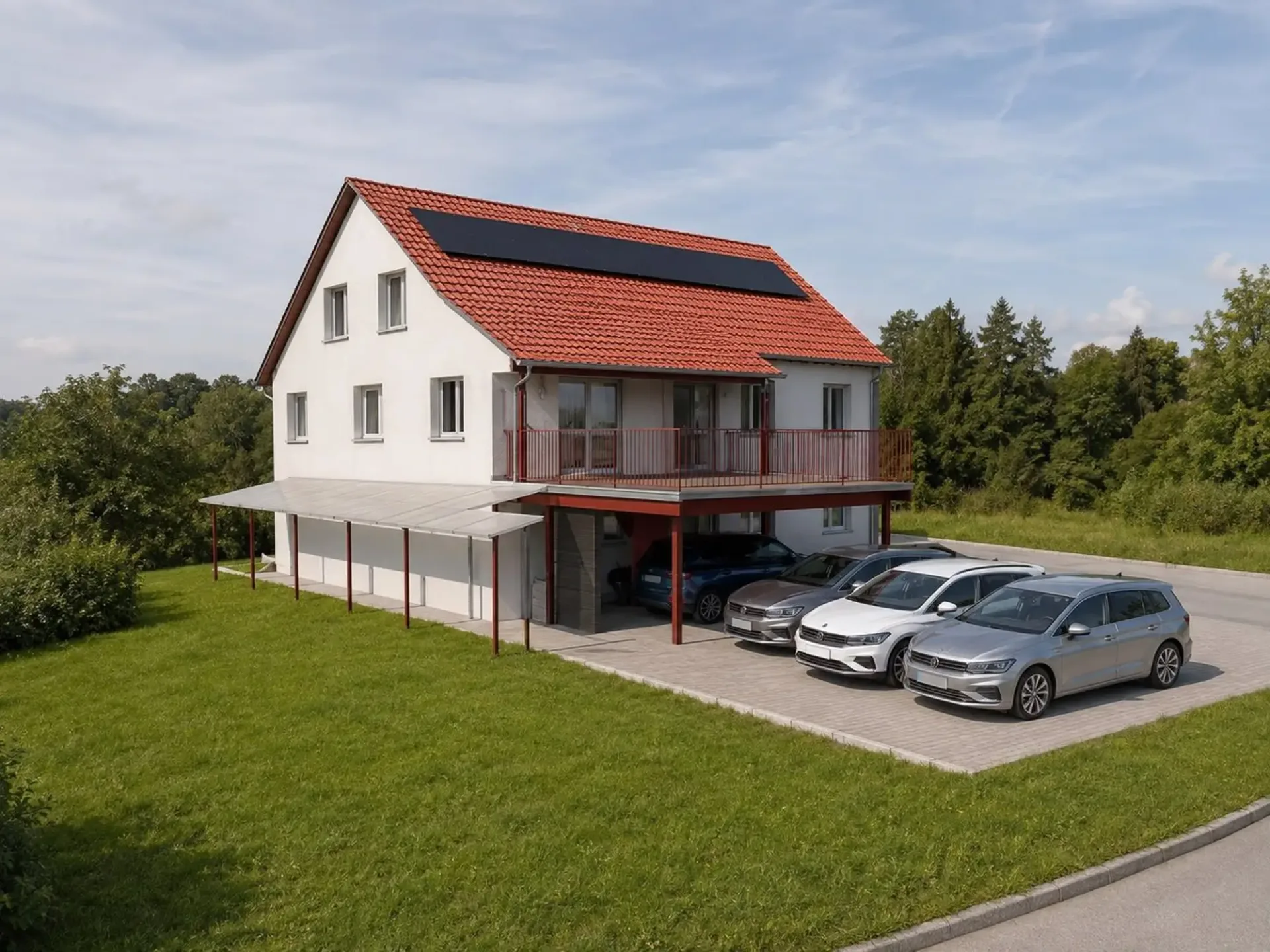 Geräumige 5.5-Zimmer-Wohnung mit großen Außenflächen