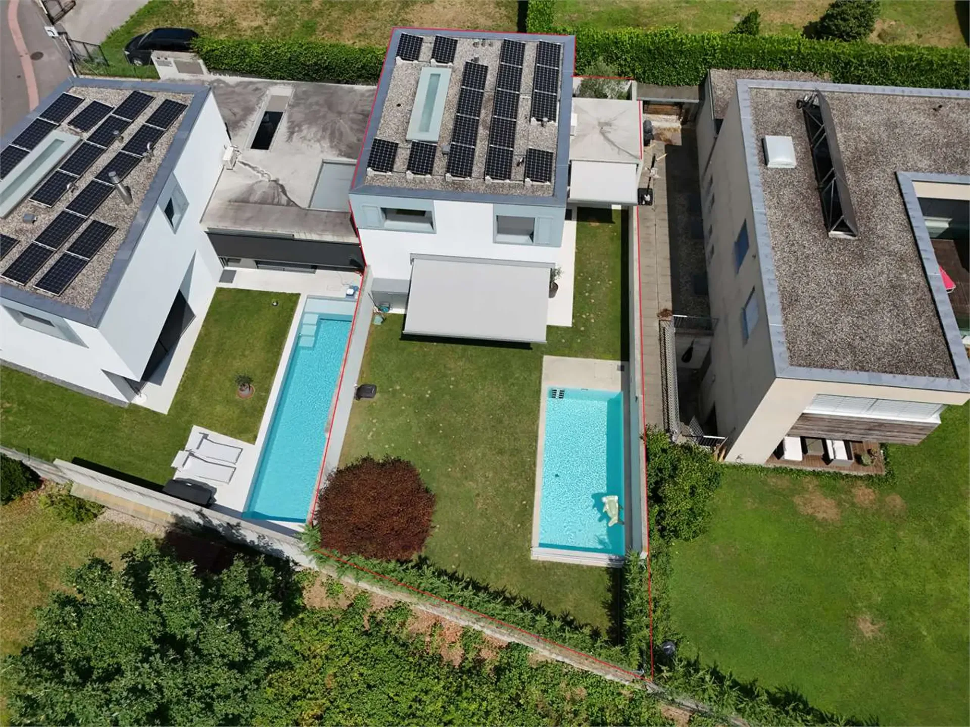 Villa Minergie mit Pool in Villa Luganese