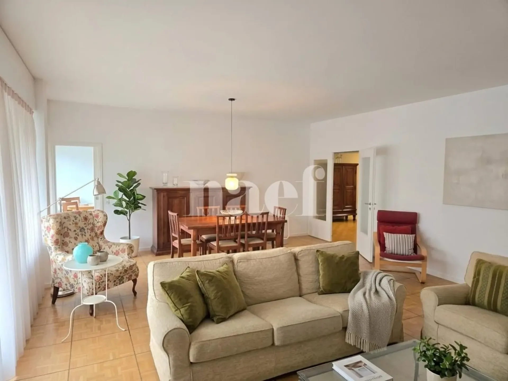 Schönes 4-Zimmer-Apartment mit 2 Balkonen in Champel