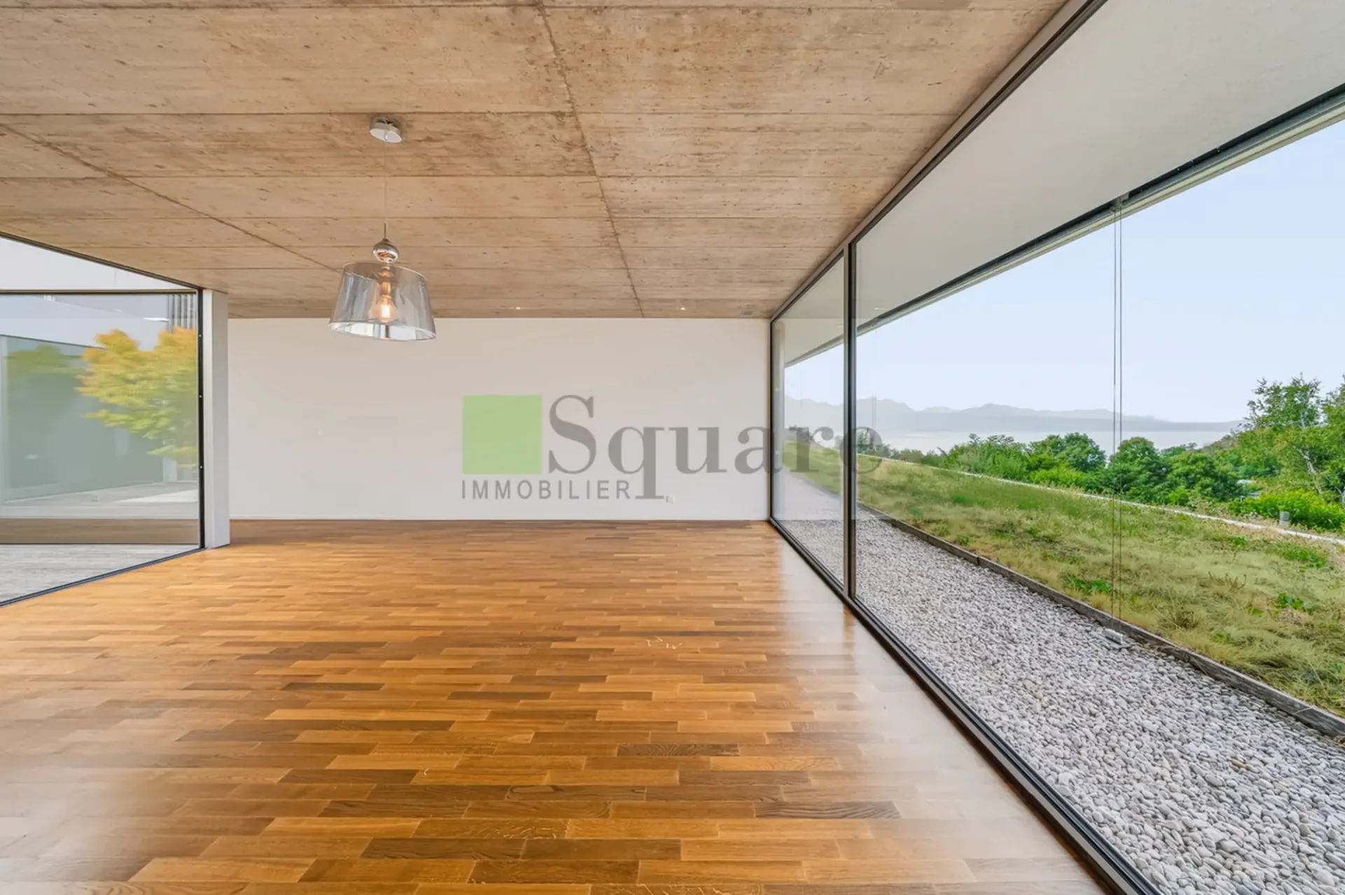 Außergewöhnliche Wohnung mit Panoramablick auf den Genfersee - Grandvaux