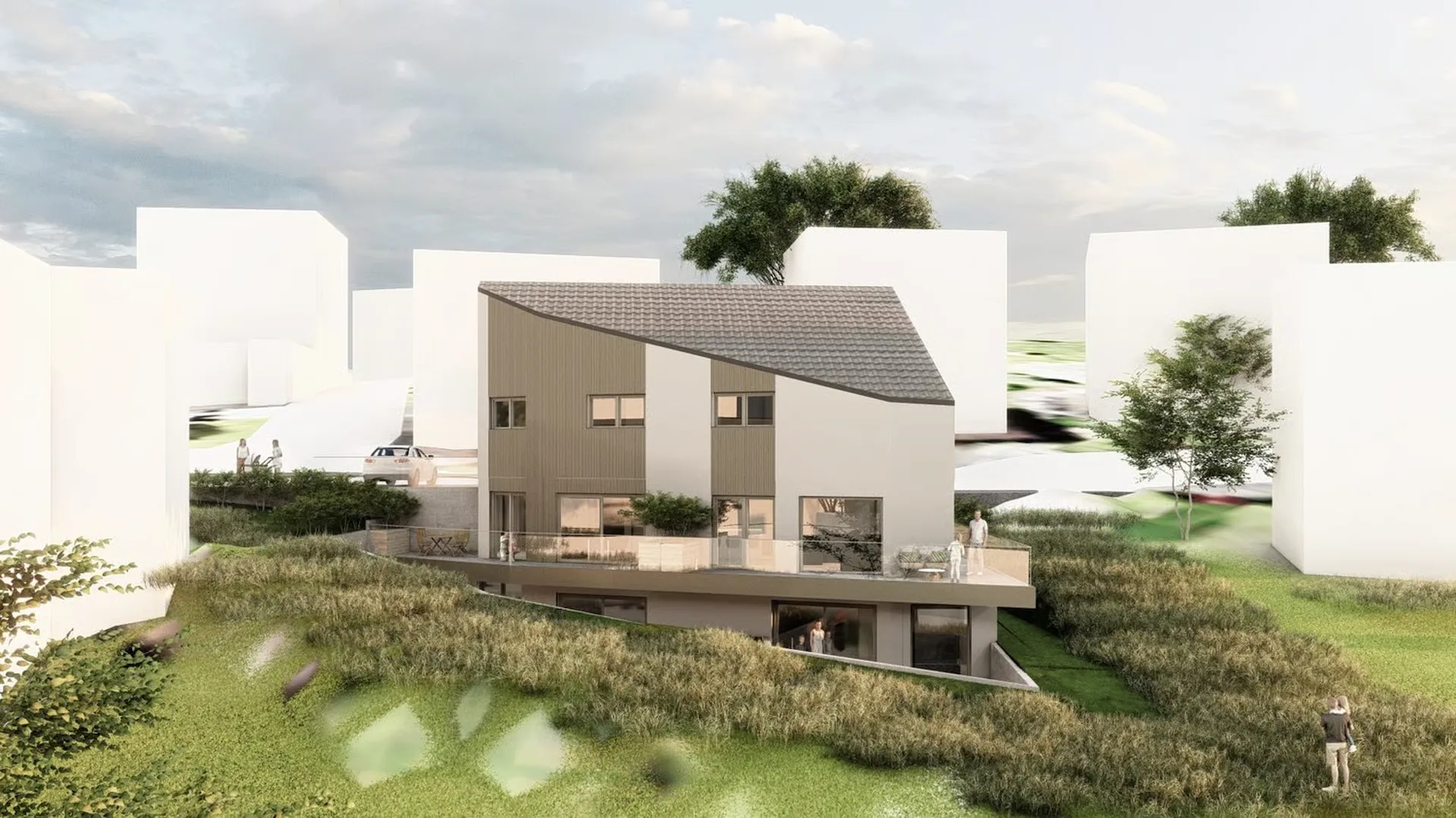 Neubau Doppelteinfamilienhaus mit Einliegerwohnung in Roggwil BE – Bezug ab 2026