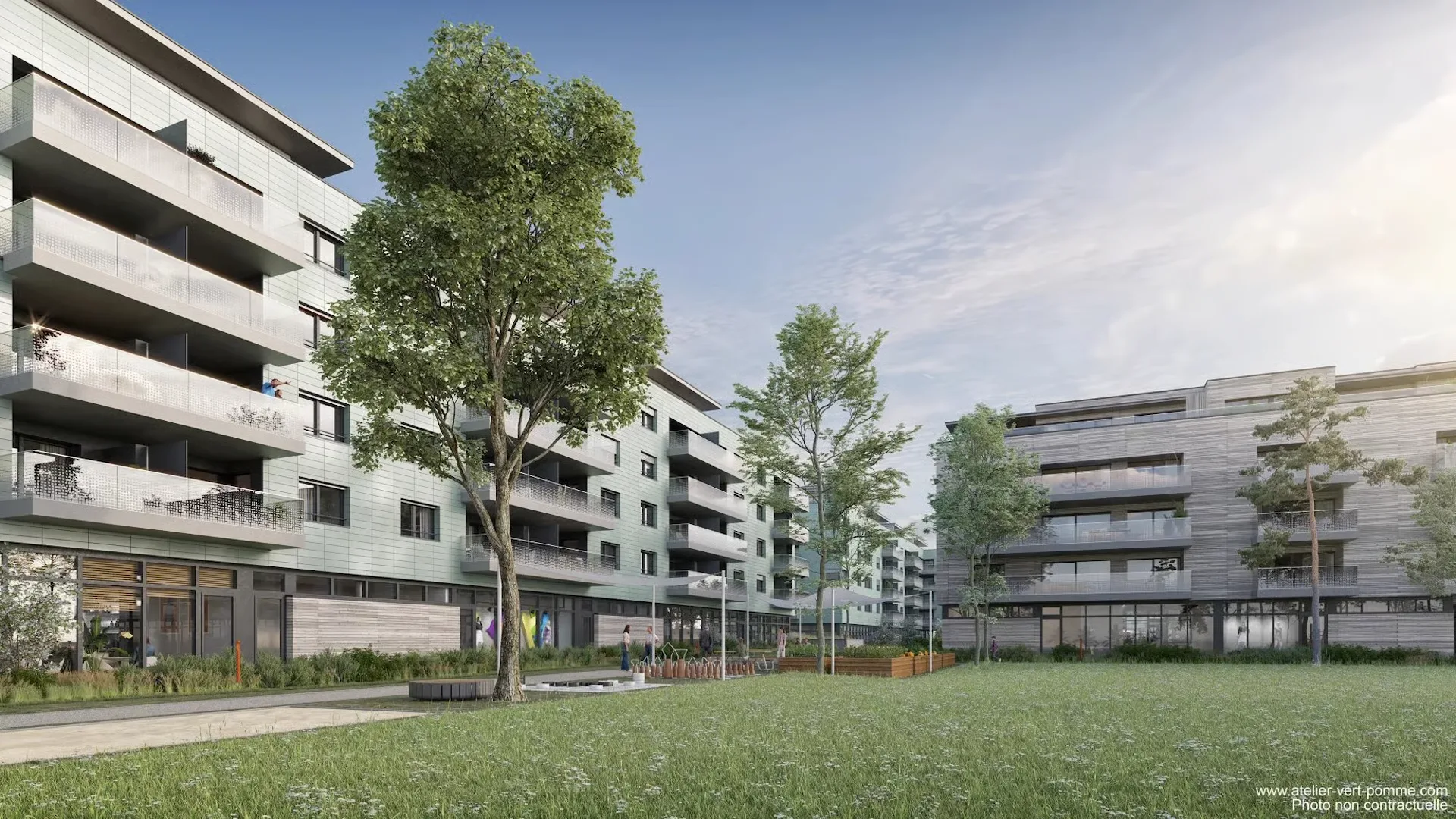 Neue 2.5-Zimmer-Wohnung in Ecublens 62 m² - www.mapraz-parc.ch