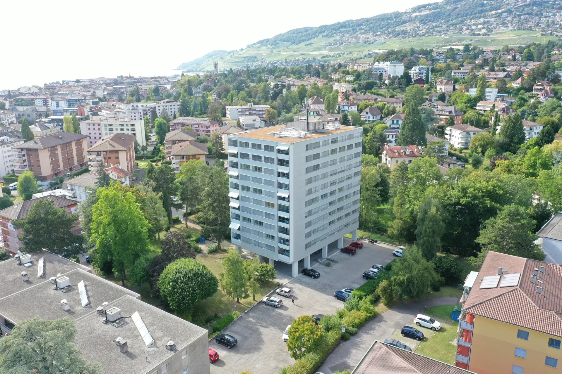 Außenparkplatz