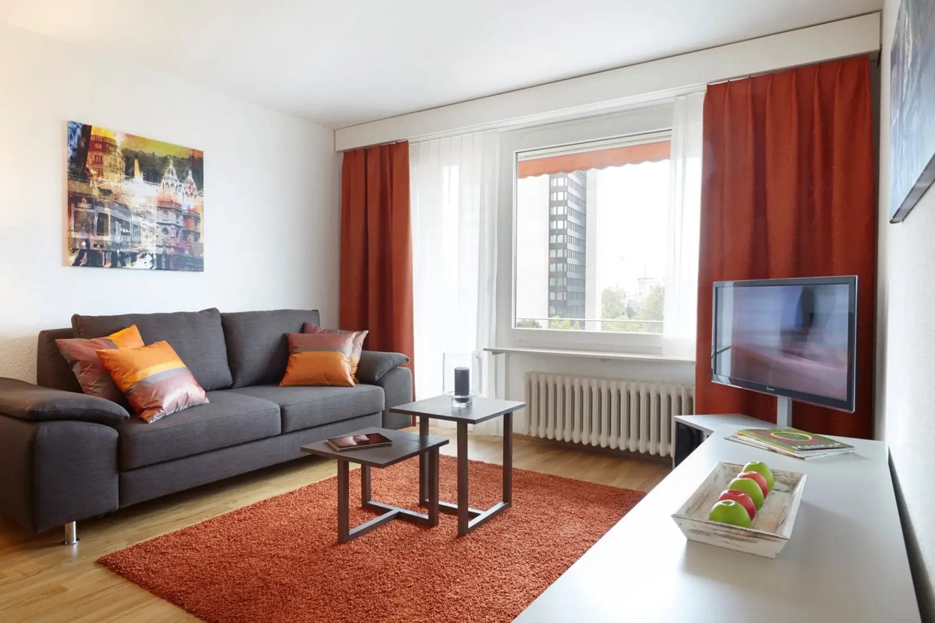 2-Zimmer Apartment möbiliert mit Balkon - nähe Zürich HB