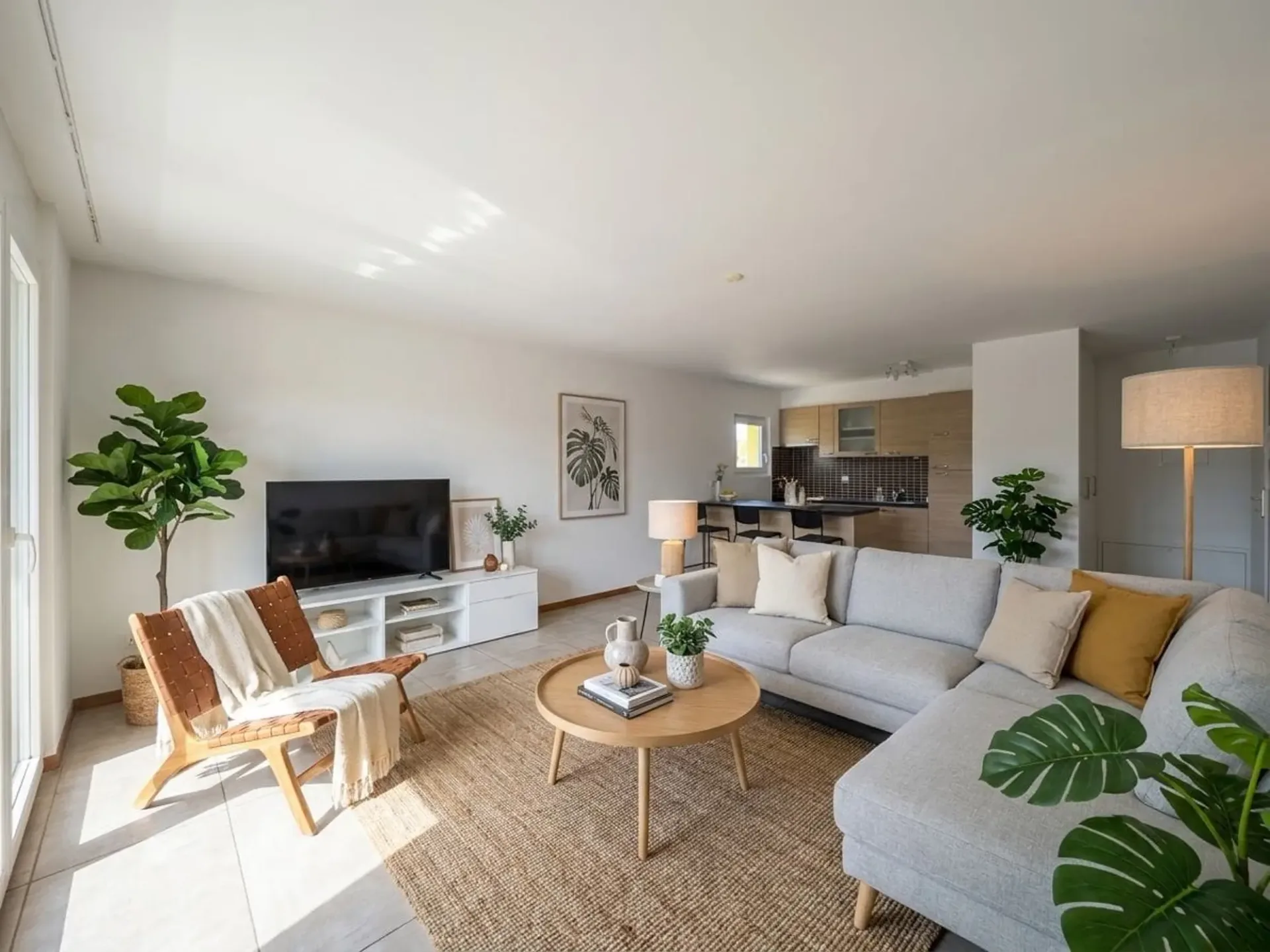 Agno: 2,5 Zimmer mit Balkon und viel Licht