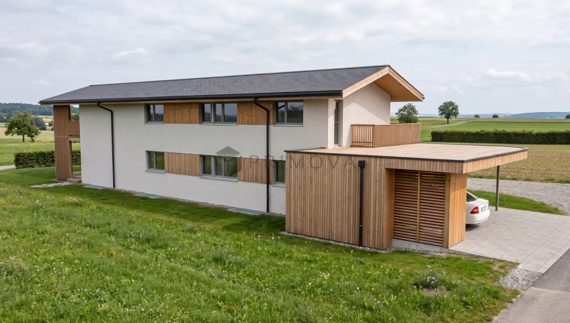 Modern living near the lake - Two exclusive new apartments in Kleingurmels