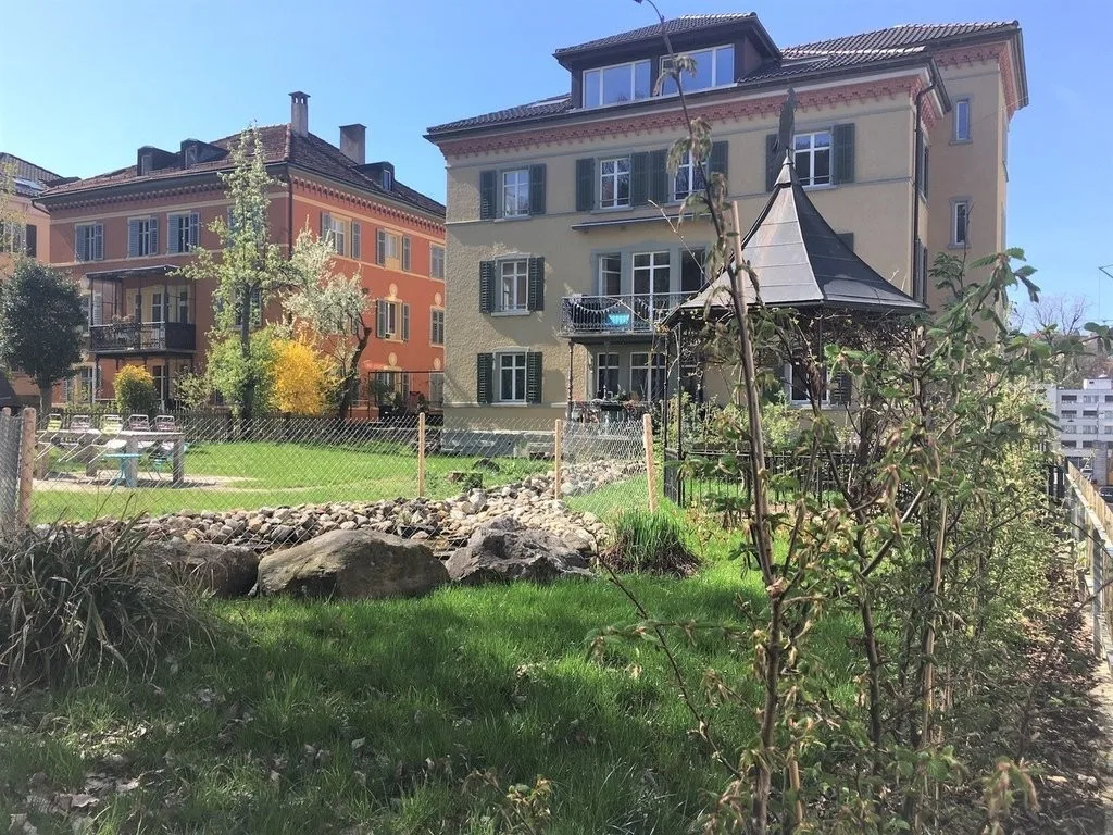 Outdoor parking space in the center of St. Gallen