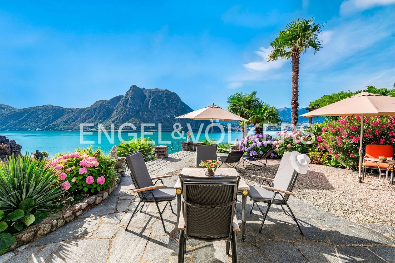 Casa panoramica con vista lago e barca a Caprino