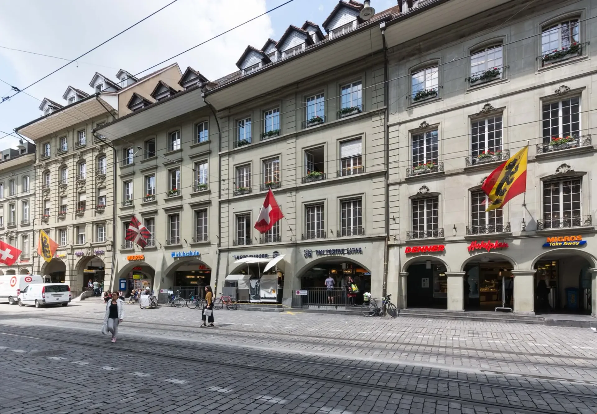 ein Geschäftssitz in der Berner Altstadt