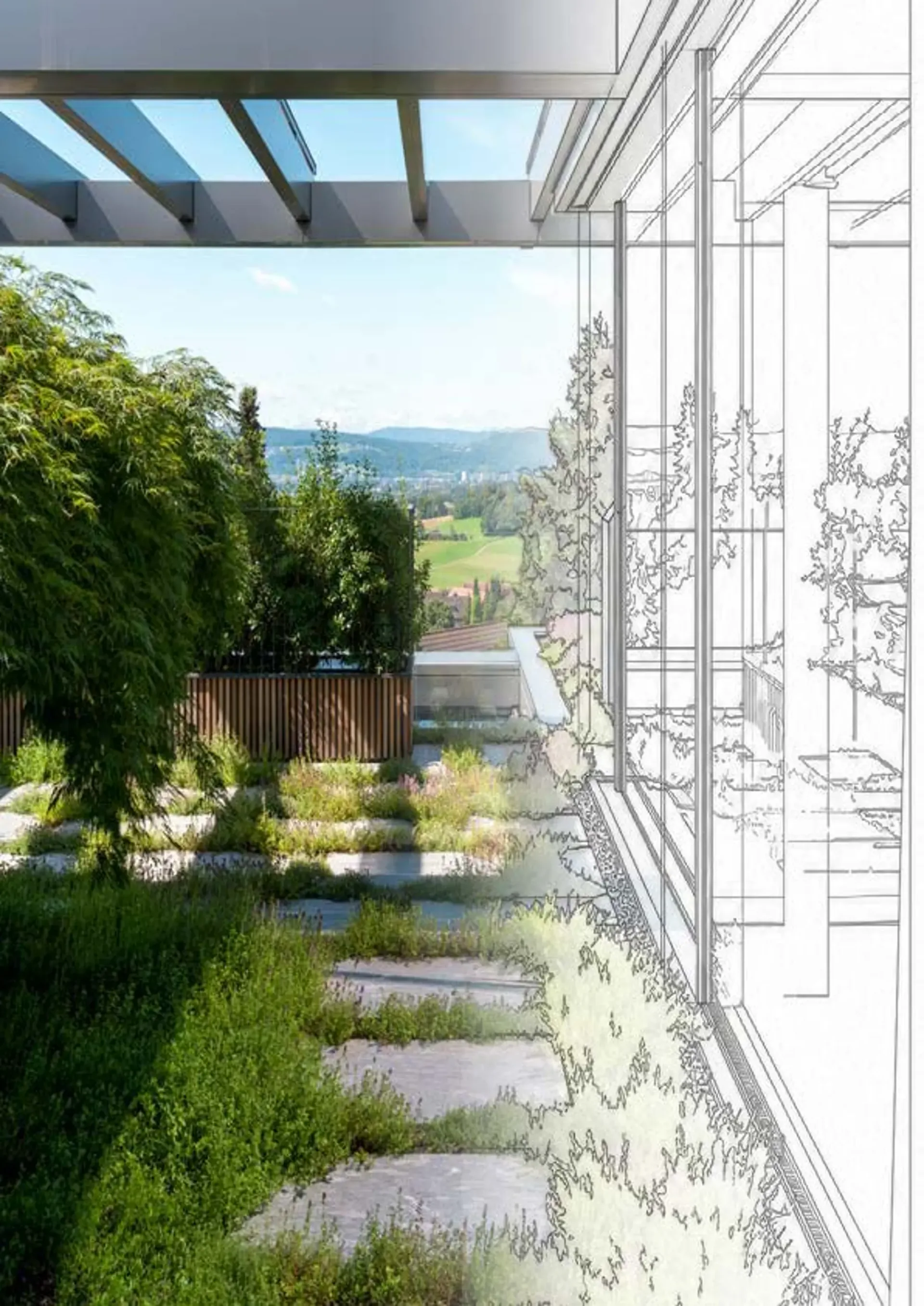 Neubau: 4.5-Zimmer-Terrassenwohnung, 160 m² - Wohnen am Sonnenhang