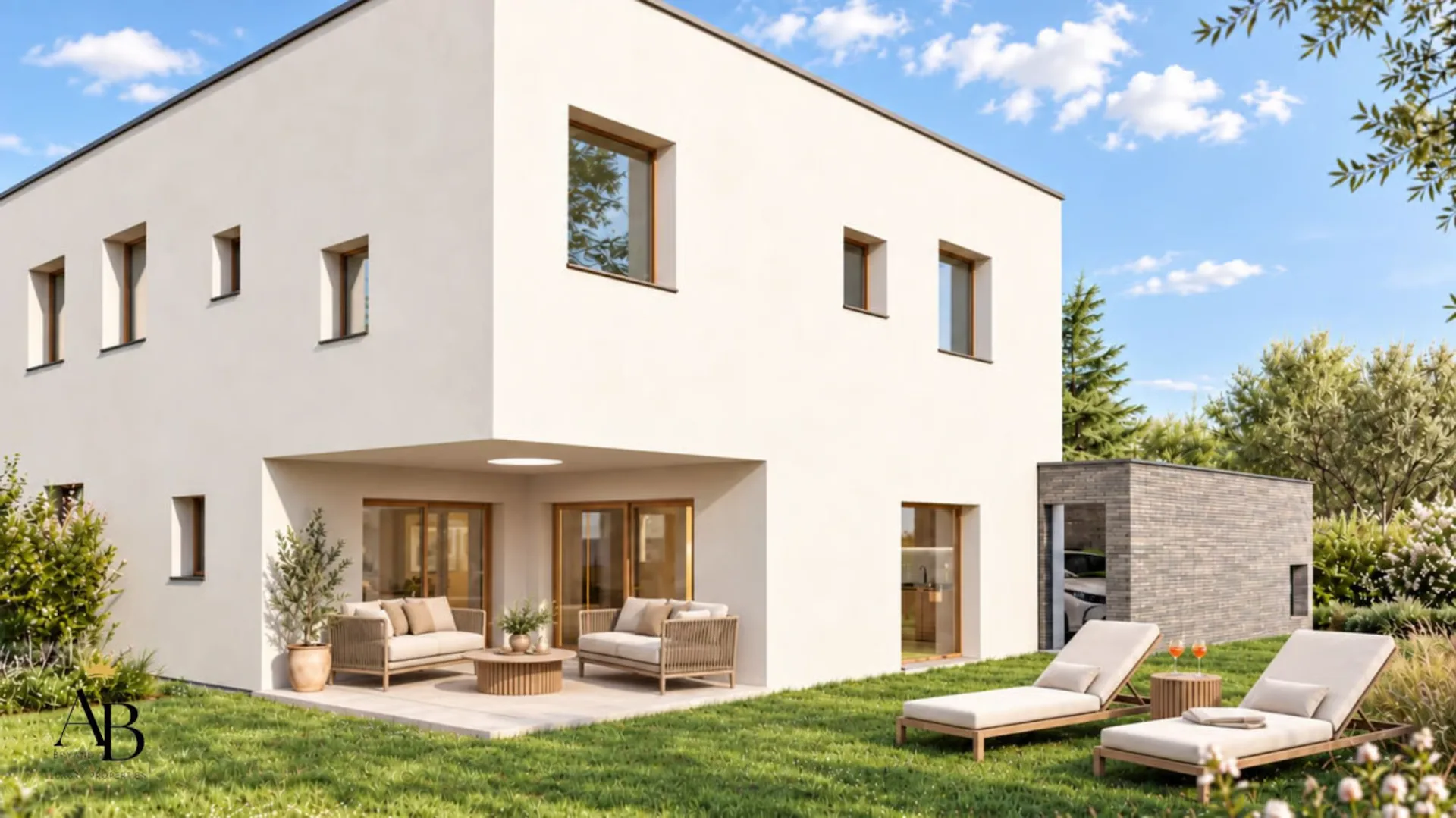 Elegant contemporary family villa, Residential area, Grand Saconnex