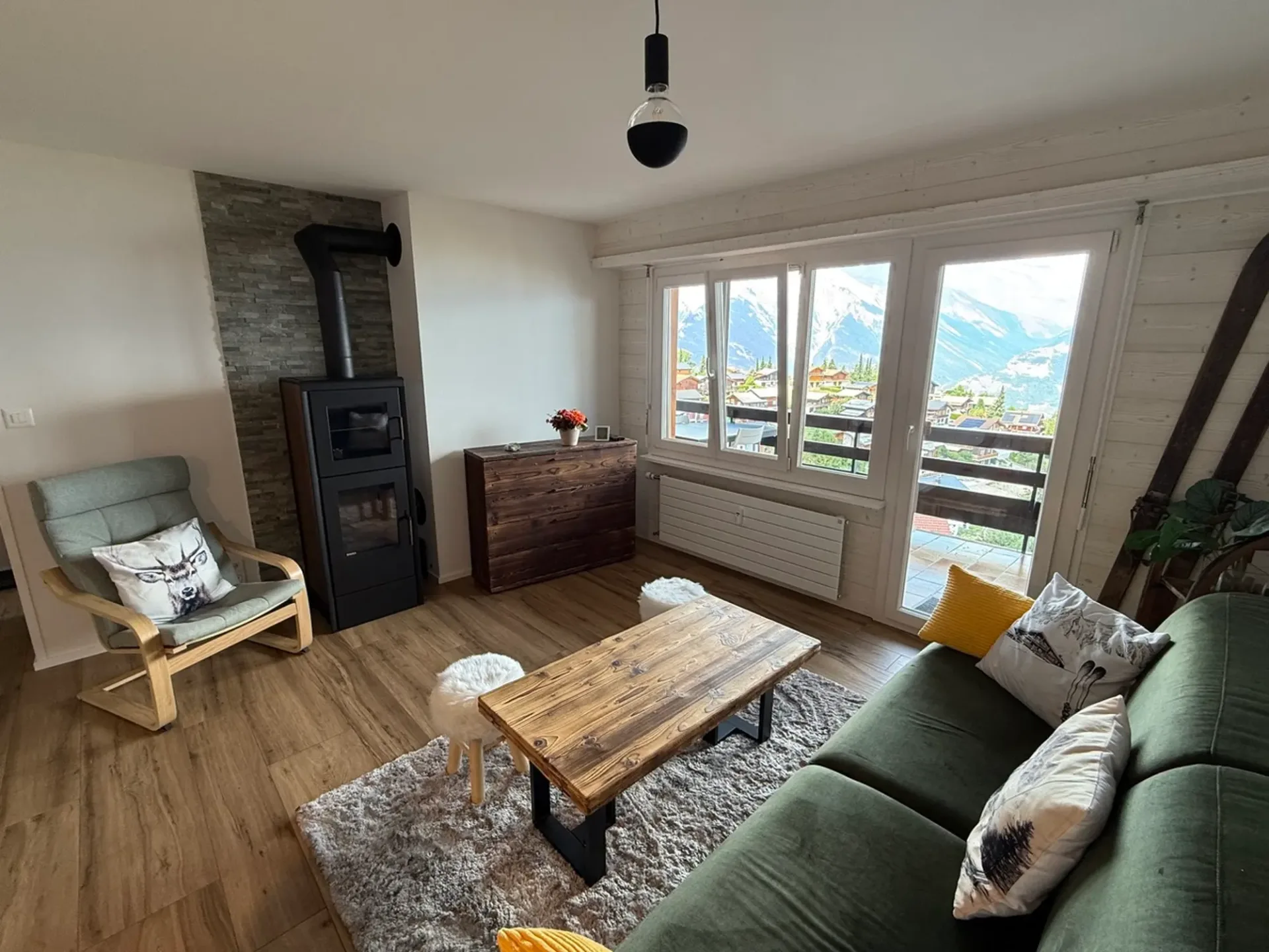 Appartement rénové 1 chambre à la saison - Haute-Nendaz